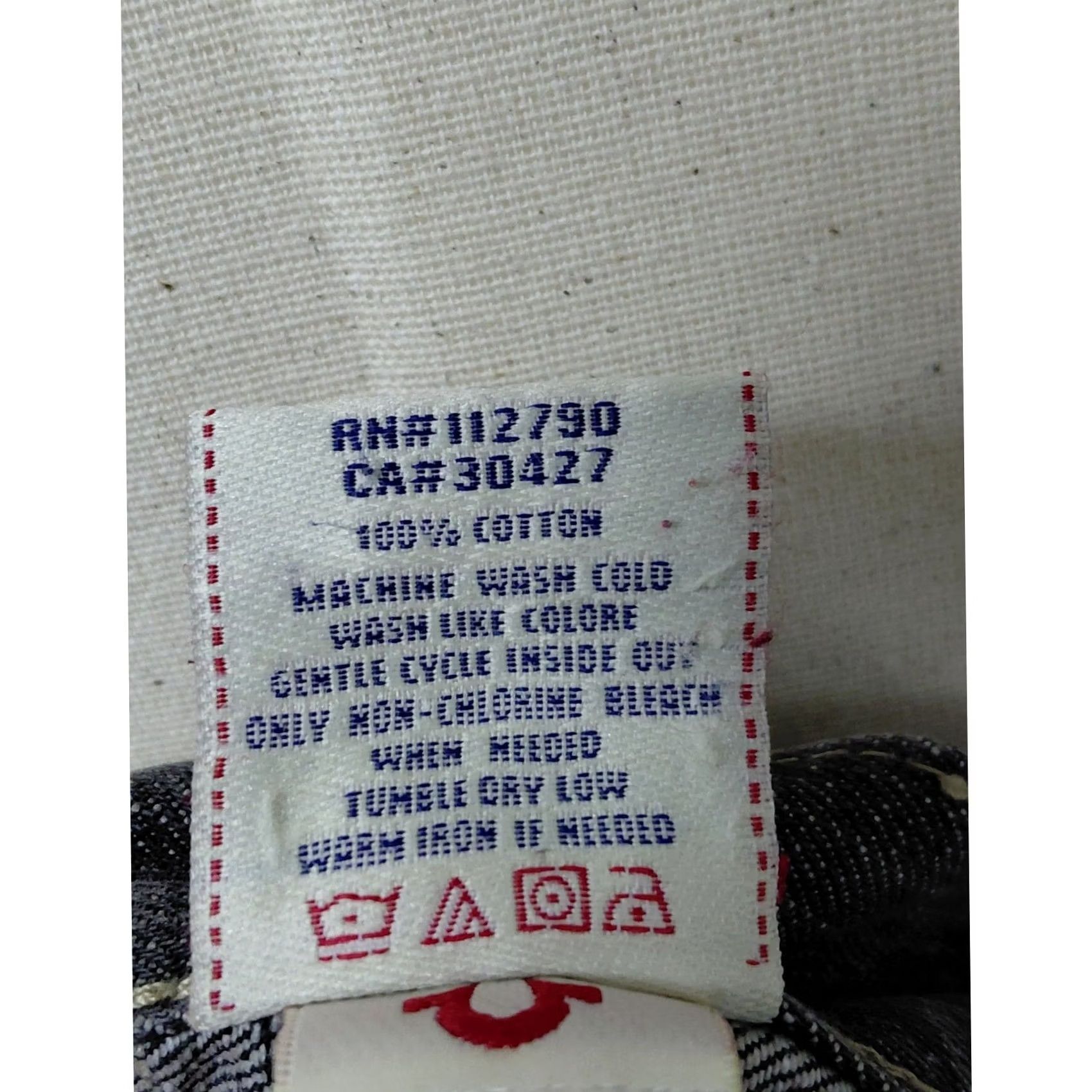 True Religion TRUE RELIGION Ricky Jeans Blue Solid Denim Classic Jeans Men 38 Inseam 33 Regular Size US Made Size US 38 / EU 54 - 6 Thumbnail