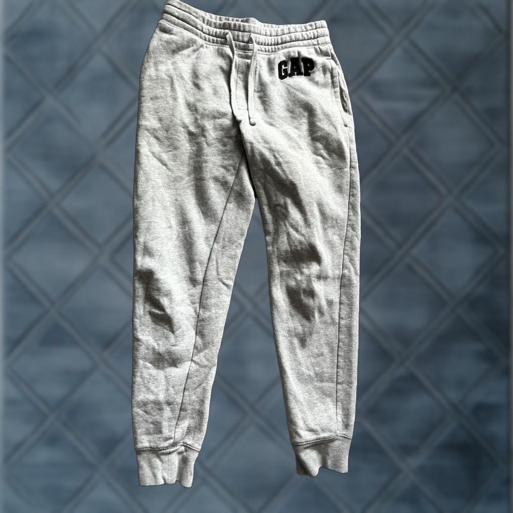 Gap VINTAGE Gap Mens XS Gray Plaid Sweatpants Casual Lounge Athleisure Pockets Size US 27 - 1 Thumbnail