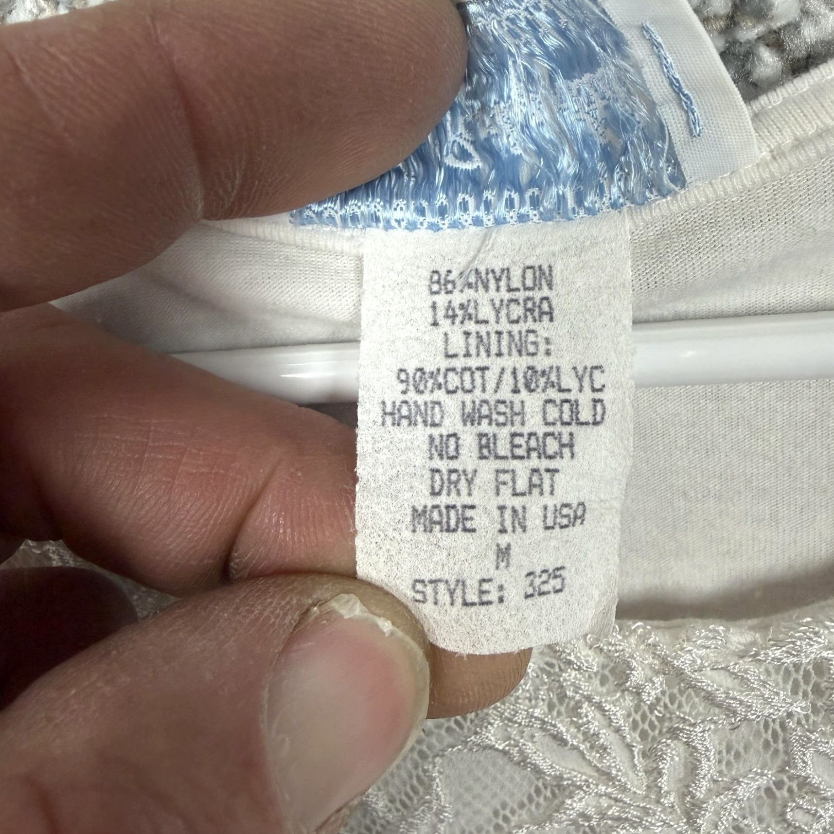 Vintage VINTAGE Hanky Panky White Floral Lace Top Blouse M Womens Short Sleeve Scoop Neck Bohemian 80s 90s Fairy Wedding Womens Size M / US 6-8 / IT 42-44 - 5 Thumbnail