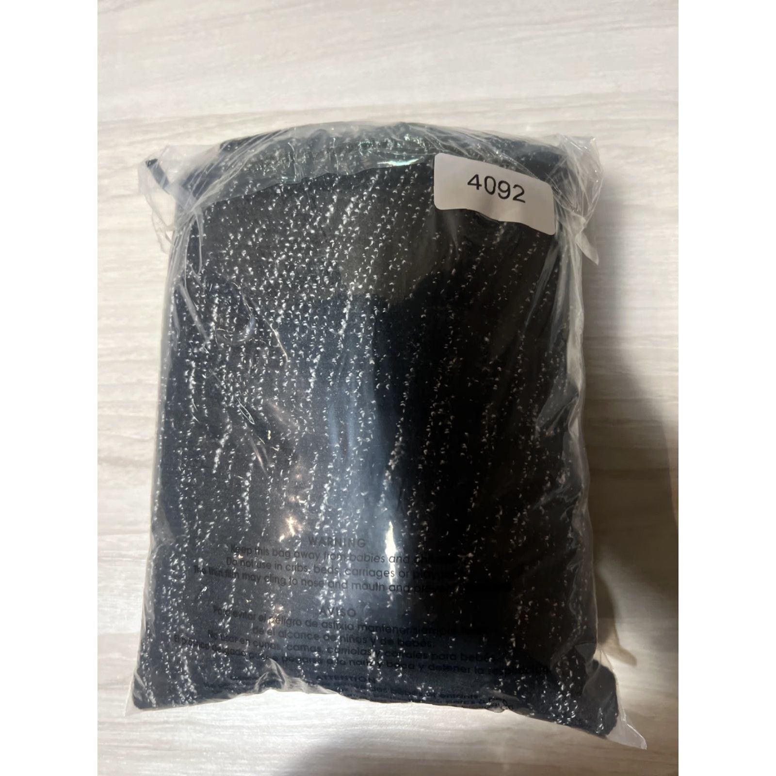Banana Republic VINTAGE Banana Republic Wide Leg High Waist Rise Heather Knit Black Pants Womens Medium Size 24" / US 00 / IT 34 - 4 Thumbnail