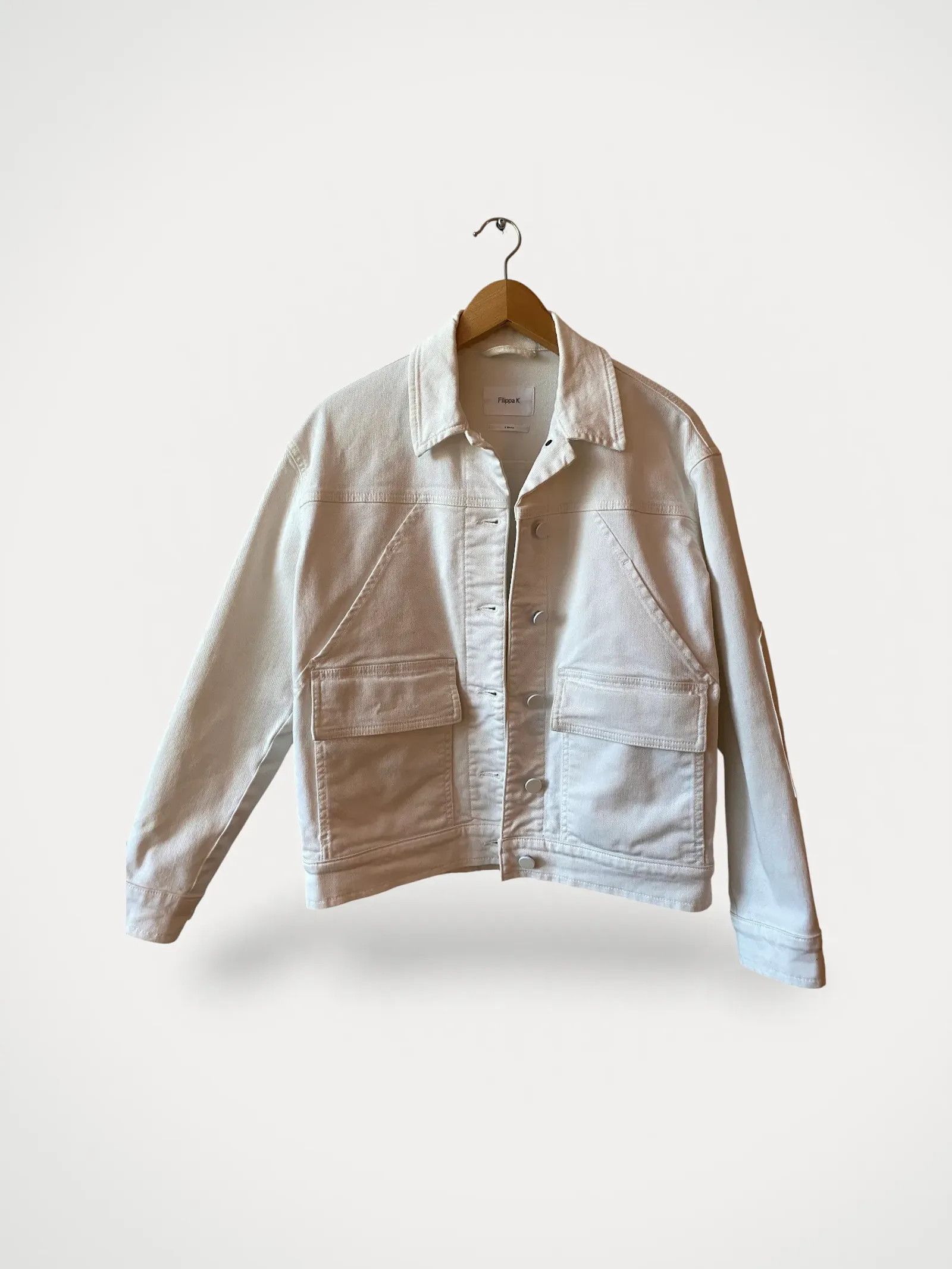 Filippa K Filippa K Oversized Denim Jacket Jacket Size XS / US 0-2 / IT 36-38 - 1 Thumbnail