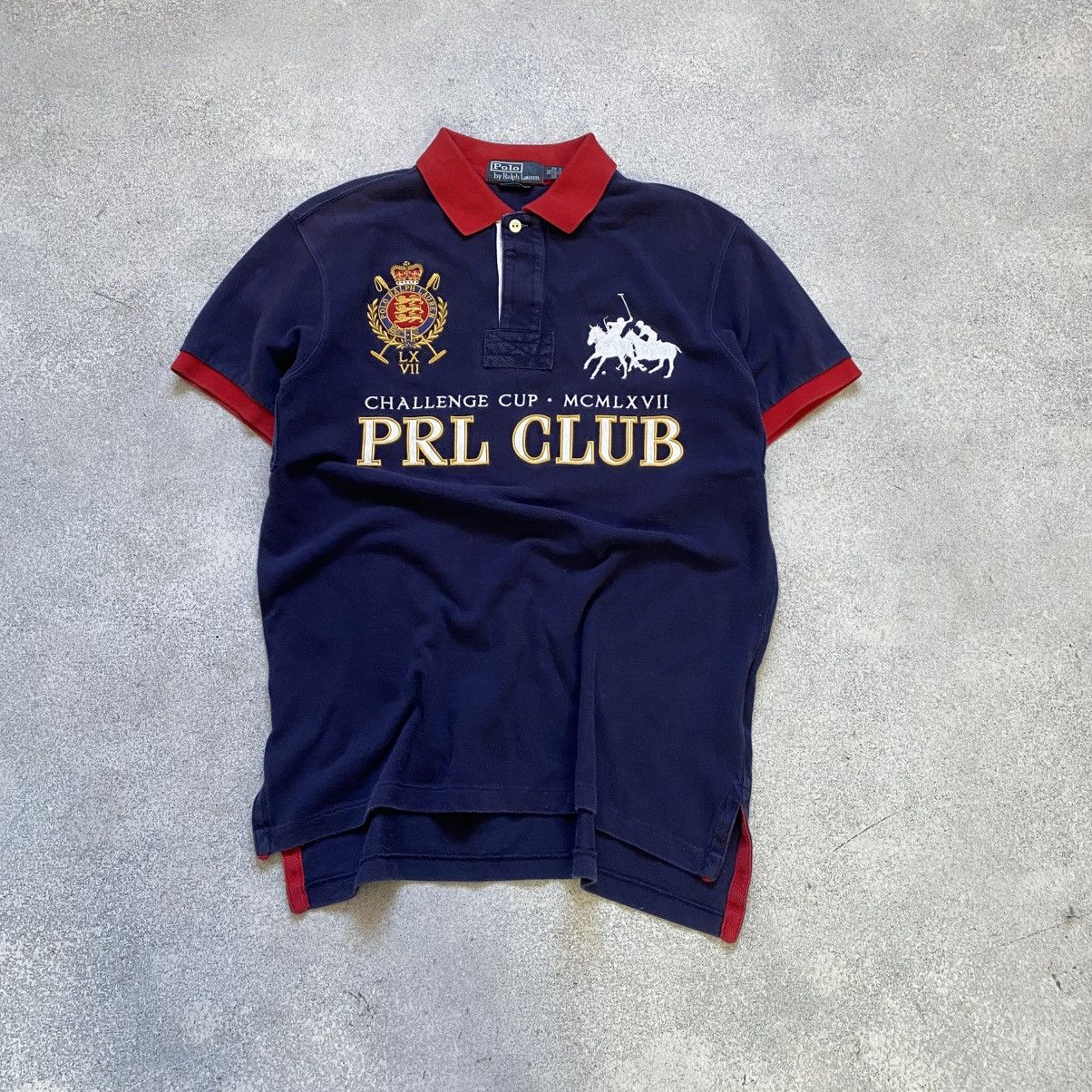 Polo Ralph Lauren Men’s Vintage Polo T-Shirt Polo Ralph Lauren PRL Club 3 Size US M / EU 48-50 / 2 - 1 Thumbnail