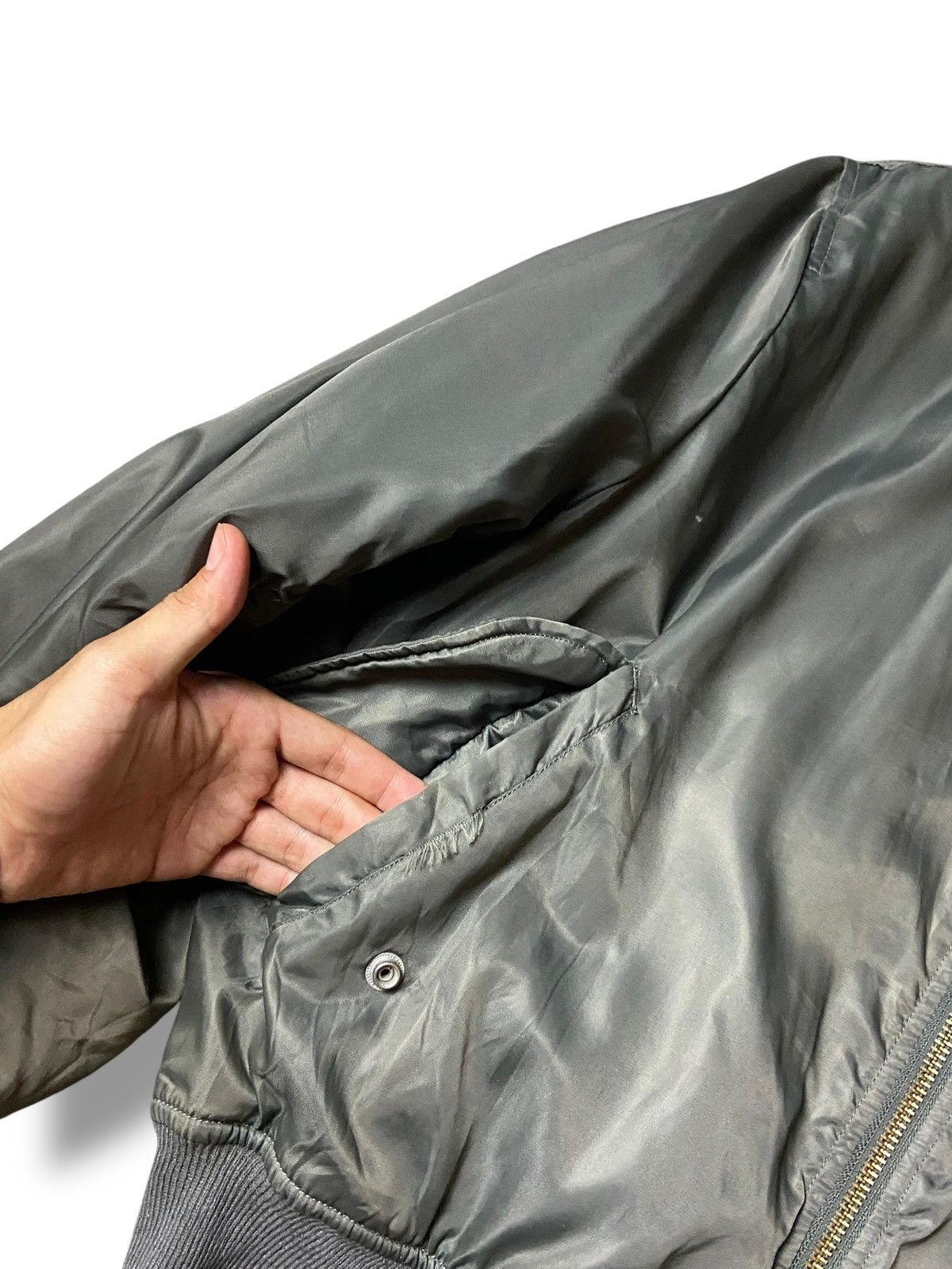 Japanese Brand × Vintage Vintage AIR FORCE Bomber Jacket (131) Size US M / EU 48-50 / 2 - 5 Thumbnail