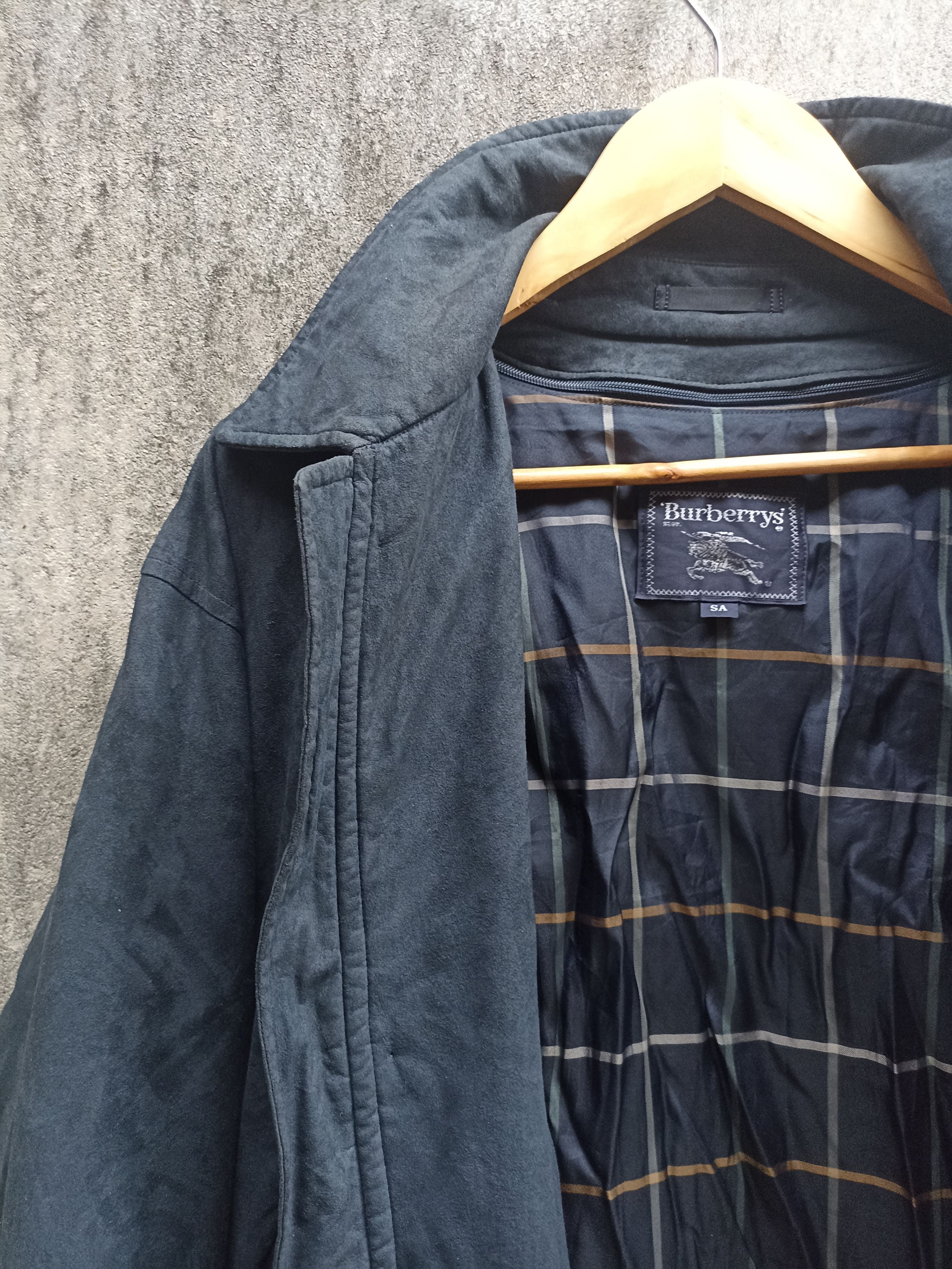 Burberry Vintage Burberrys jacket suede Size US L / EU 52-54 / 3 - 2 Thumbnail