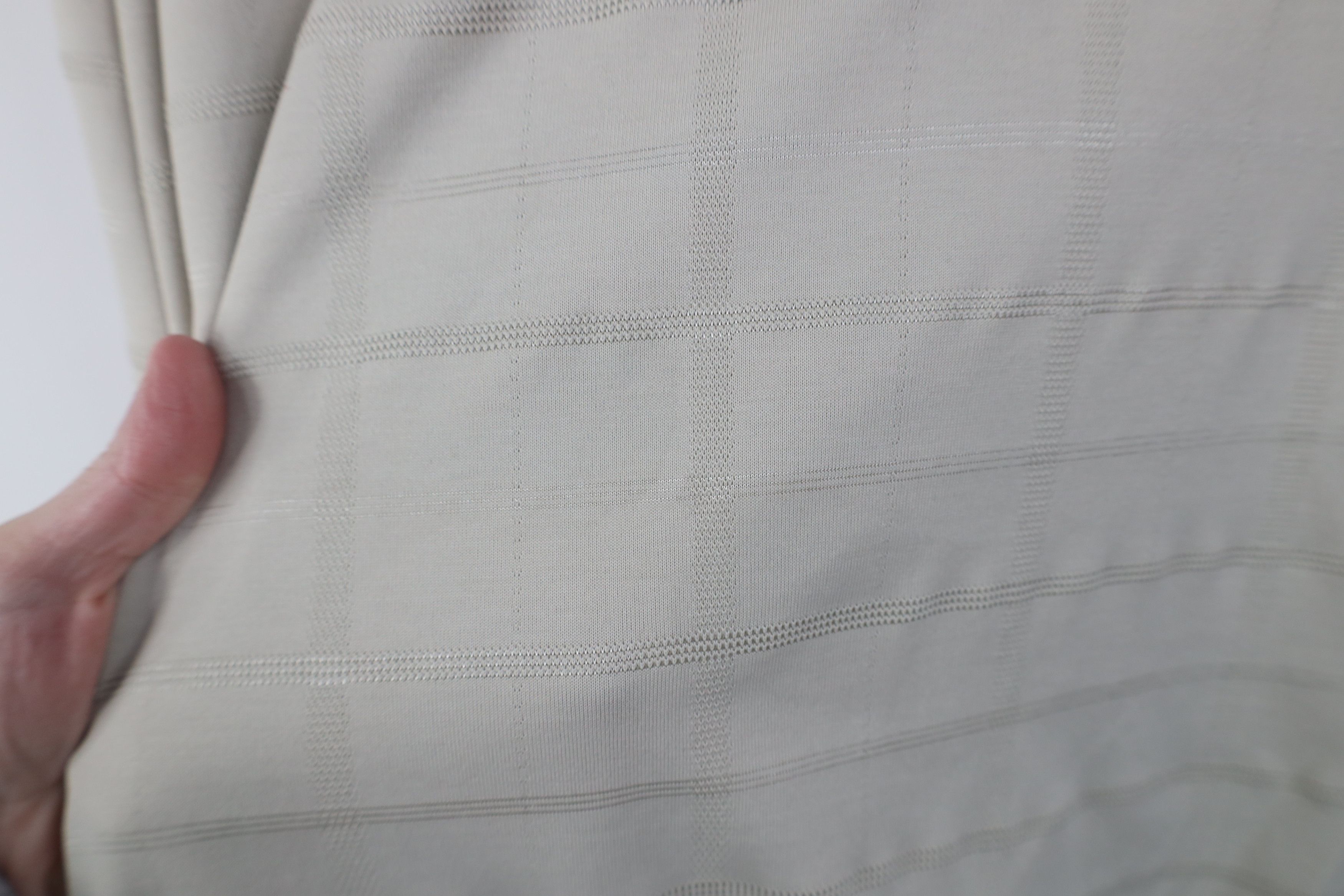 Vintage Vintage 90s Streetwear Knit Pullover Polo Shirt Beige Size US M / EU 48-50 / 2 - 11 Thumbnail