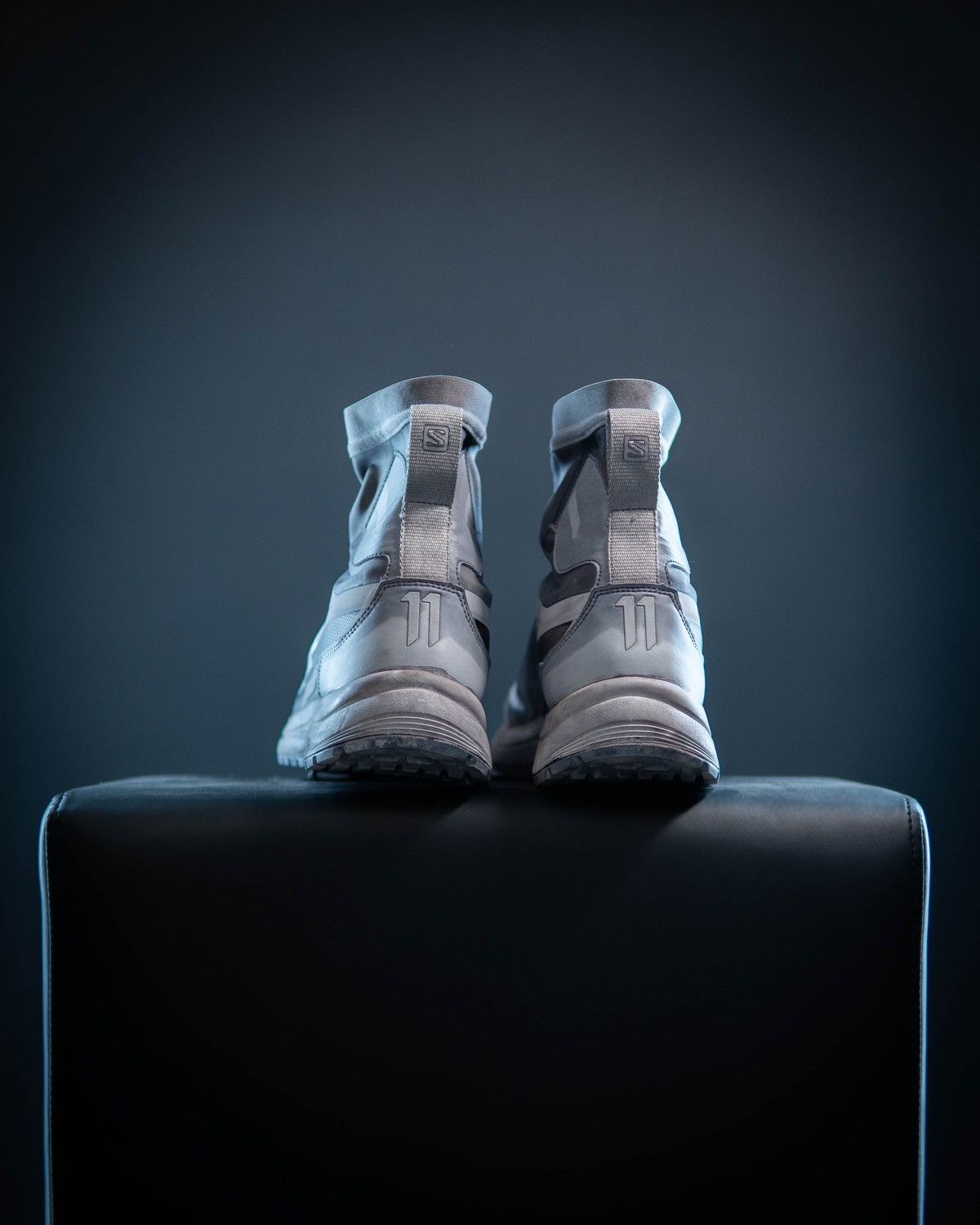 11 By Boris Bidjan Saberi Bamba 2 High Grey Dye Size US 8.5 / EU 41-42 - 3 Thumbnail
