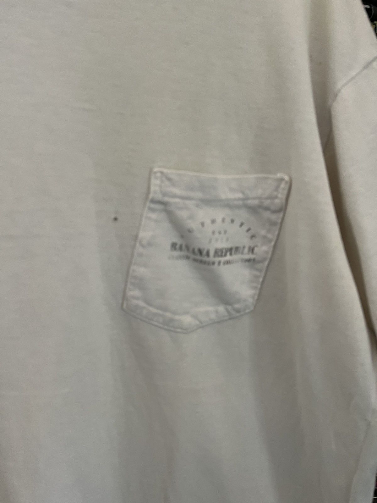 Banana Republic 90s Banana Republic Map Pocket Tee Size US L / EU 52-54 / 3 - 7 Thumbnail