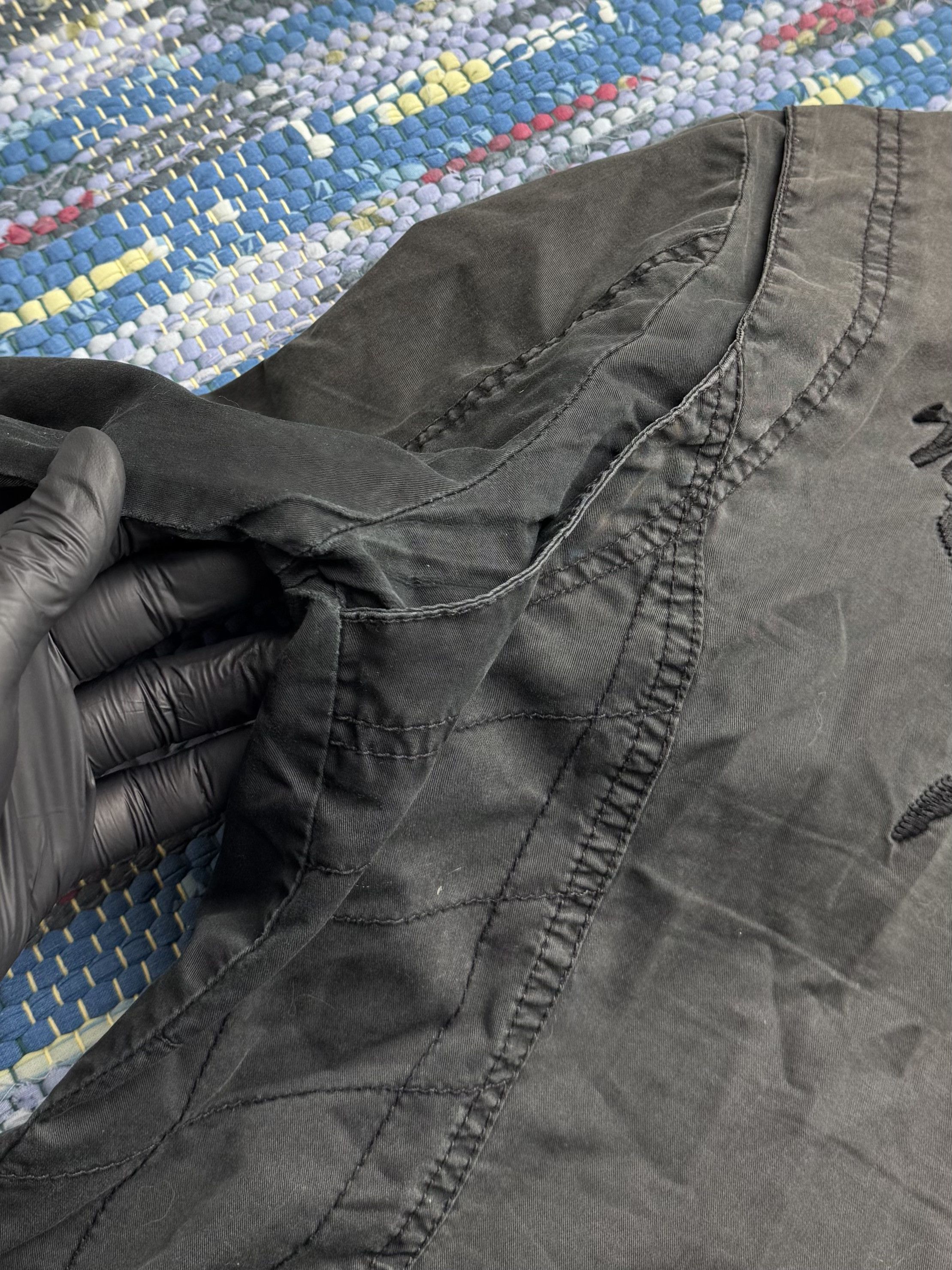 Vintage Vintage Utility Jacket Military Cargo Lightweight Outerwear Size L / US 10 / IT 46 - 9 Thumbnail