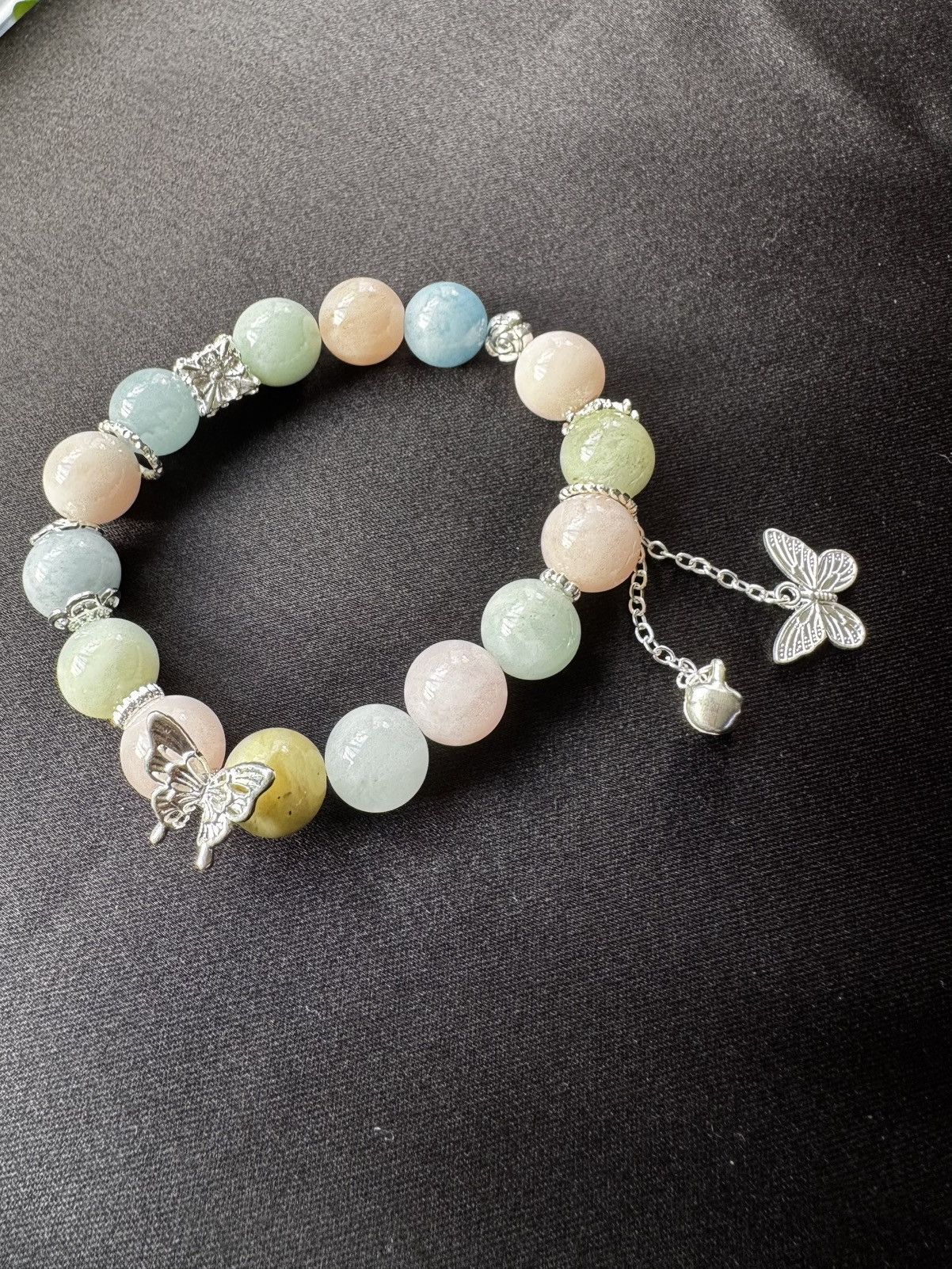Handmade Morganite Bracelet Size ONE SIZE - 5 Thumbnail