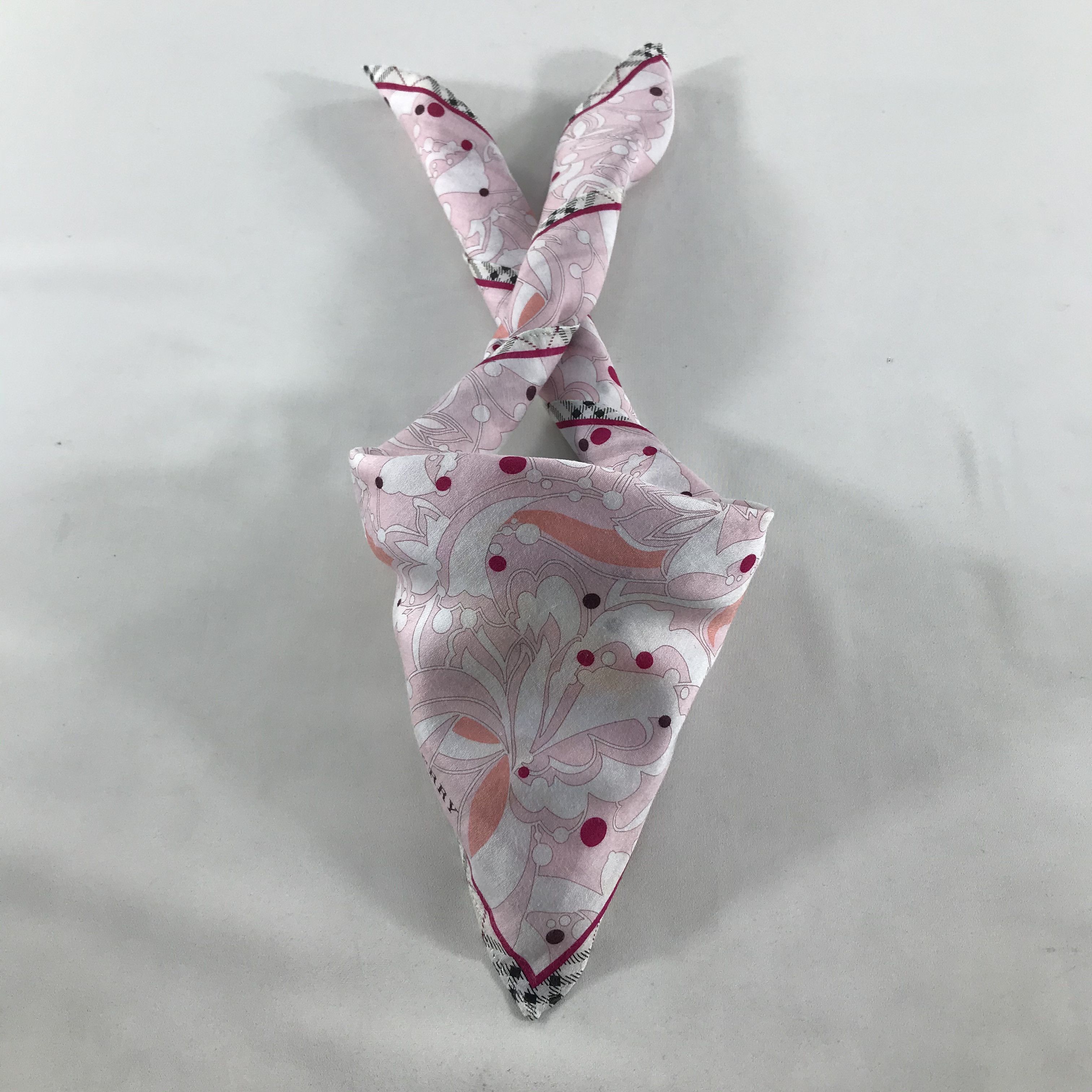 Burberry Handkerchief Neckerchief Bandana H56