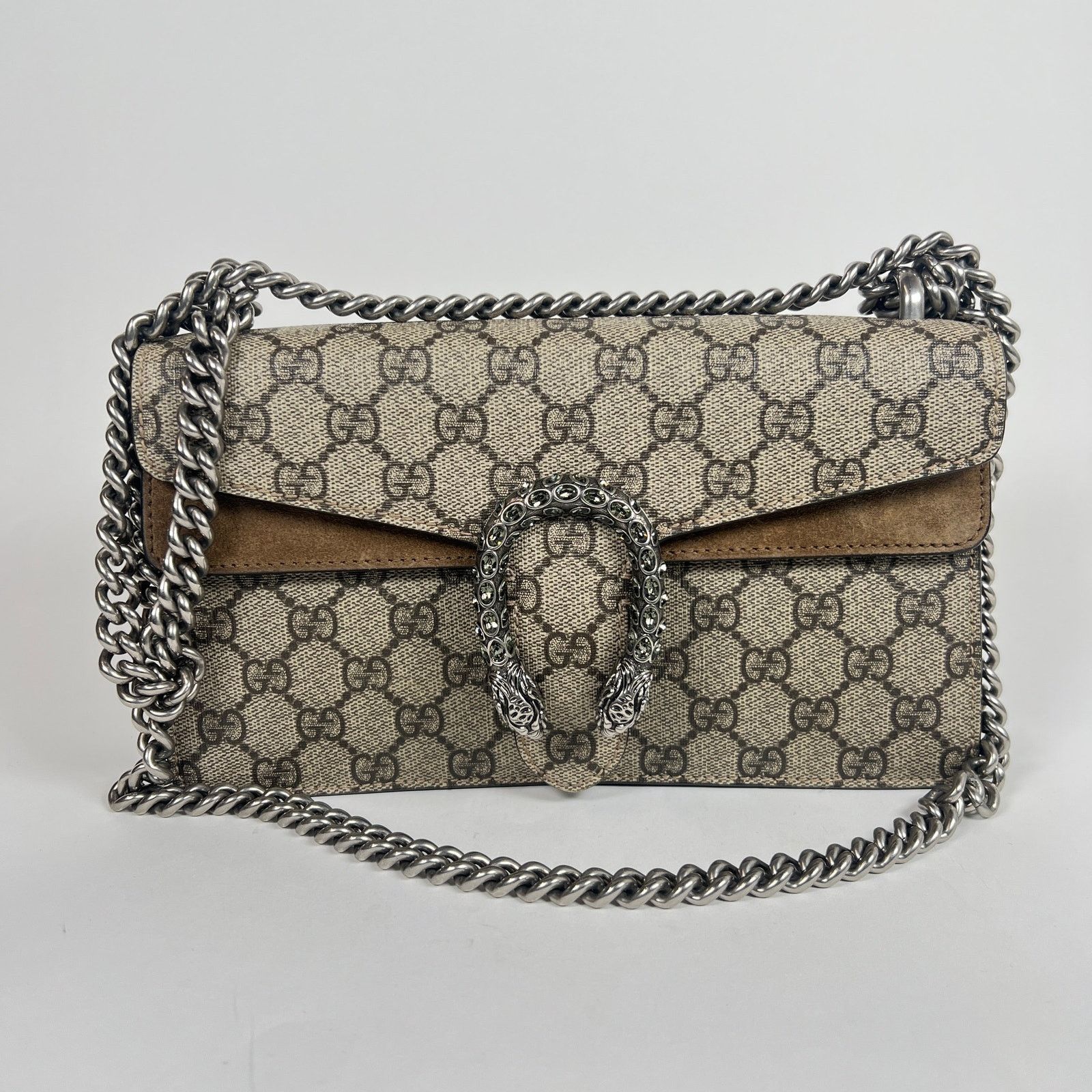 Gucci Gucci GG Monogram Small Dionysus Shoulder Bag Size ONE SIZE - 1 Thumbnail