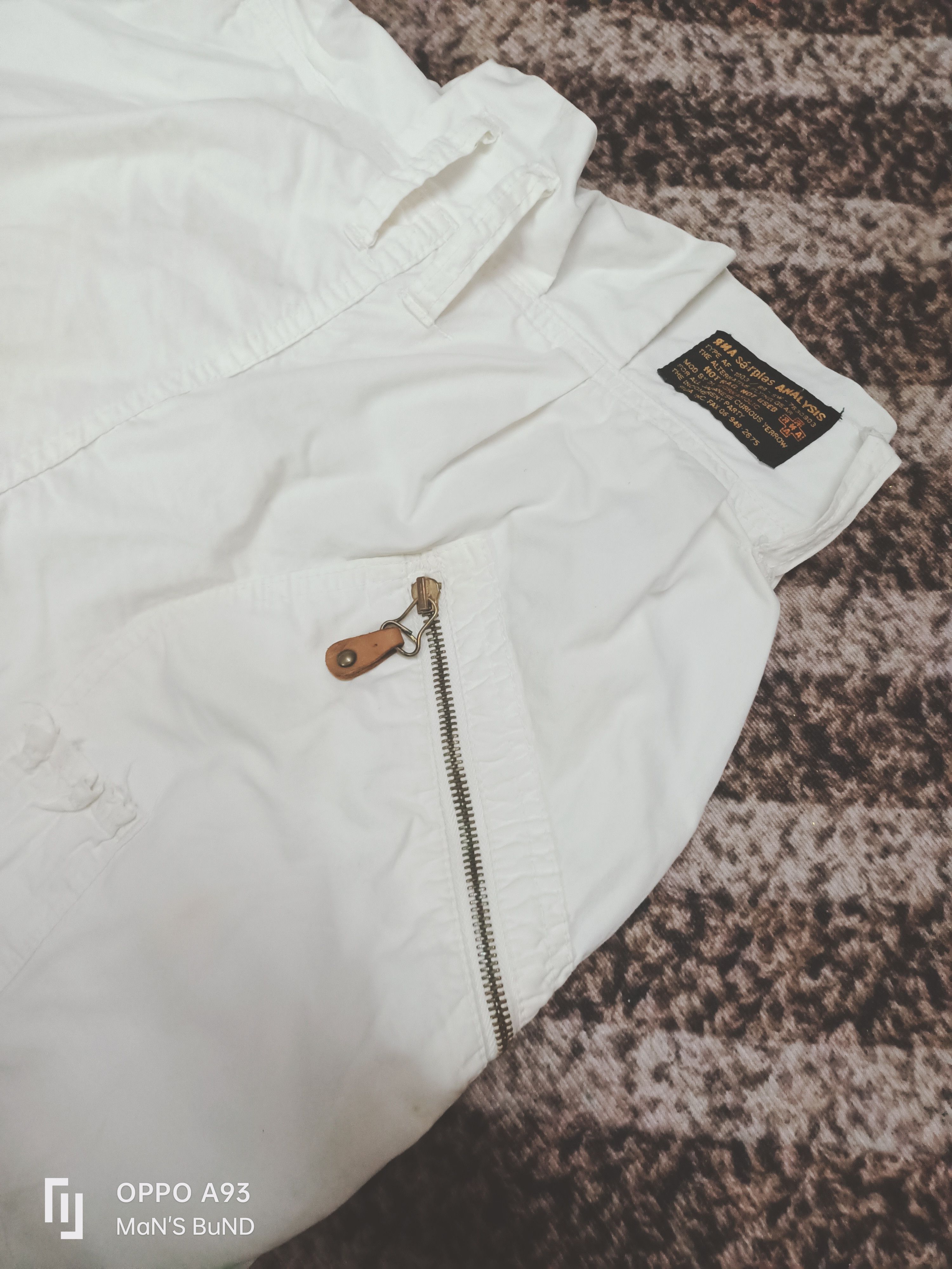 Vintage AA RMA Sample Pants White Techwear Vintage Rare Size US 32 / EU 48 - 3 Thumbnail