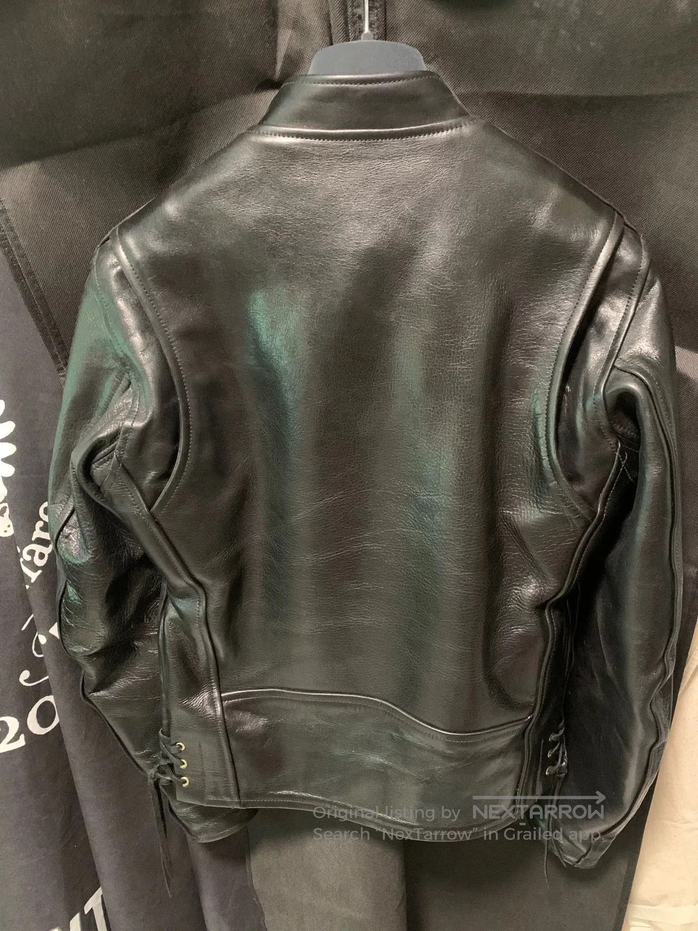 Y's handcrafted leather biker jacket in size 38. Size US M / EU 48-50 / 2 - 4 Thumbnail