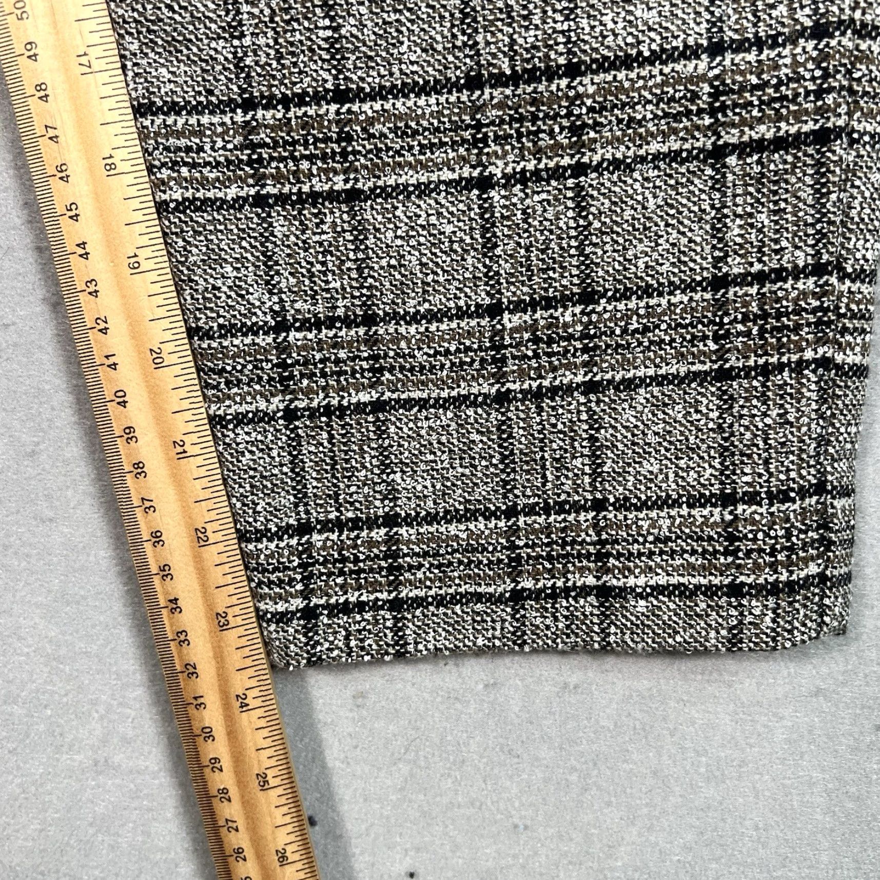 Reiss Reiss Arya Pants Womens 2 Gray Black Plaid Cropped Straight Wool Blend Polyester Tailored Business Size 26" / US 2 / IT 38 - 4 Thumbnail