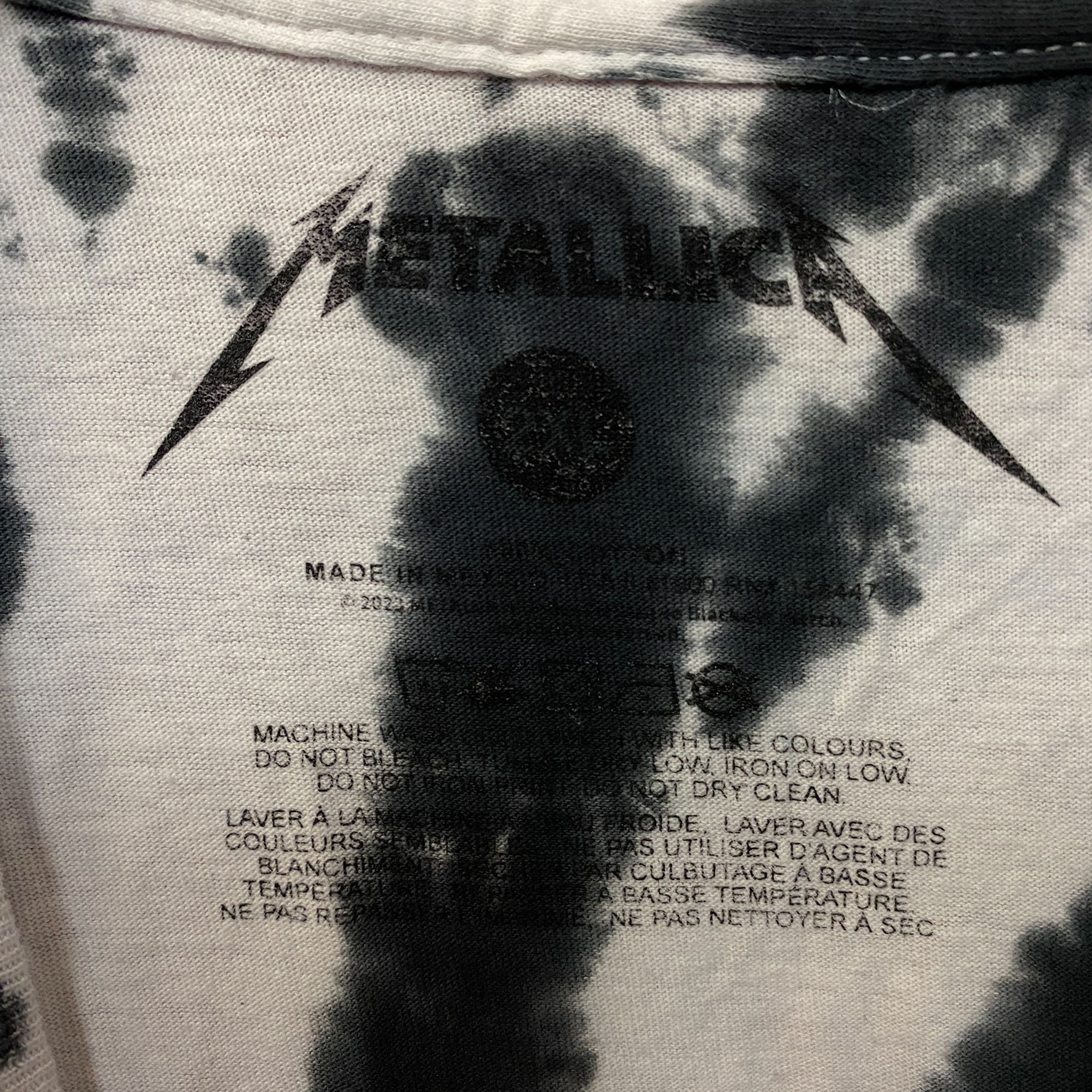 Metallica Metallica Vertigo You Will Be Rock Spiral Tie Dye T-Shirt 2X Size US XXL / EU 58 / 5 - 4 Thumbnail