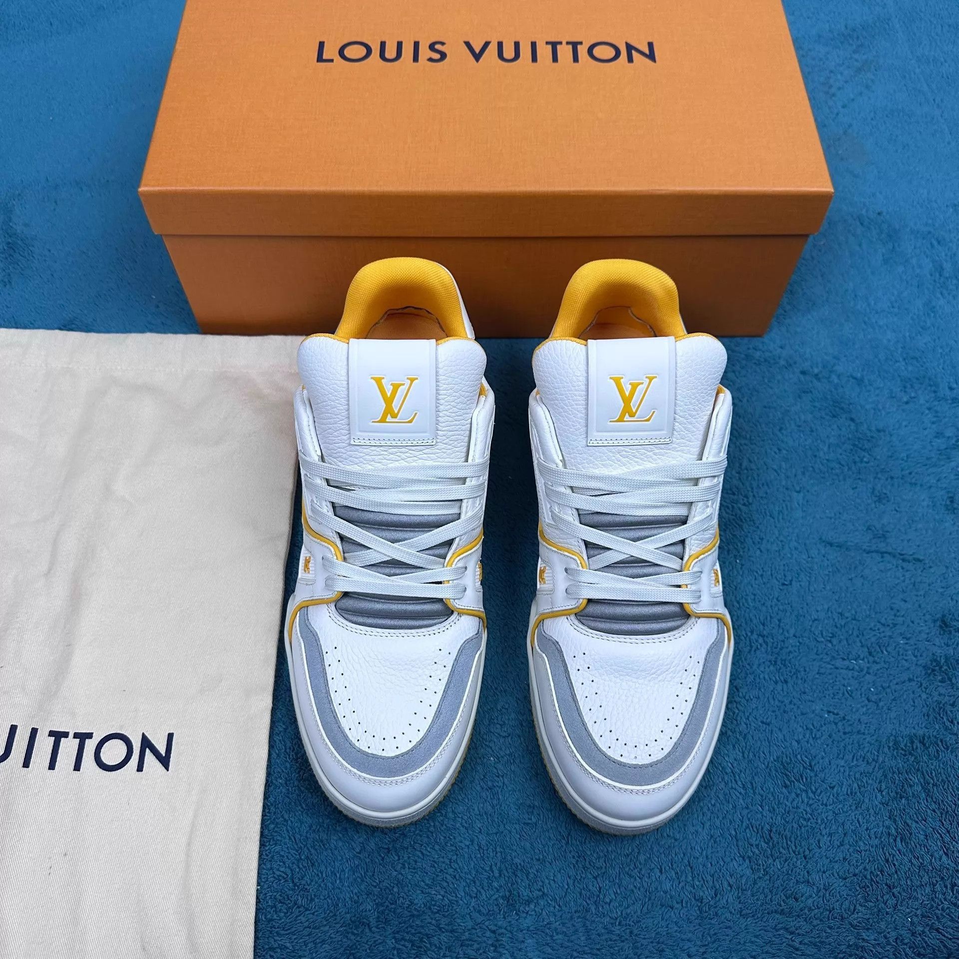 Louis Vuitton Multi Color High-Top Sneakers Size US 8.5 / EU 41-42 - 1 Thumbnail