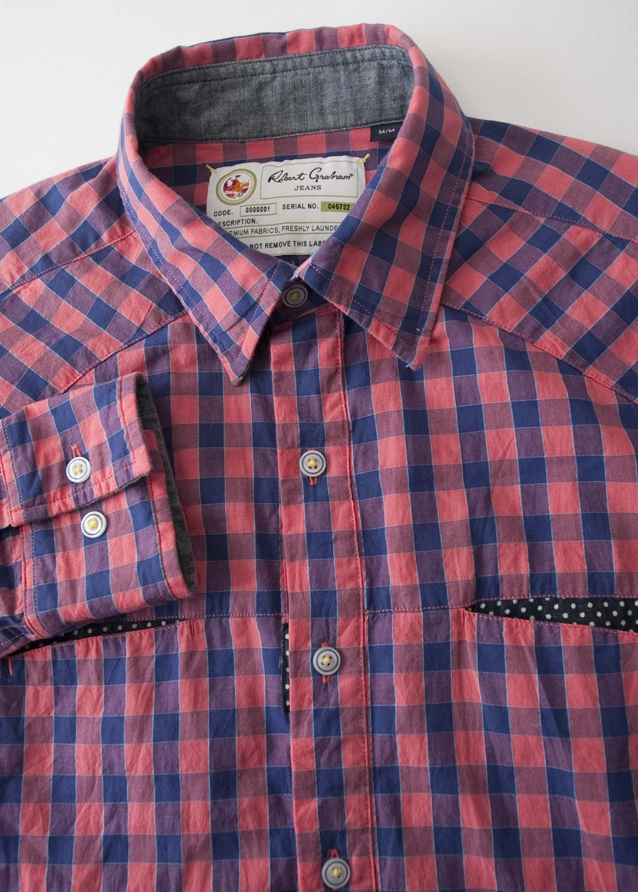 Robert Graham Robert Graham Shirt Size M Multicolor Plaid Size US M / EU 48-50 / 2 - 1 Thumbnail
