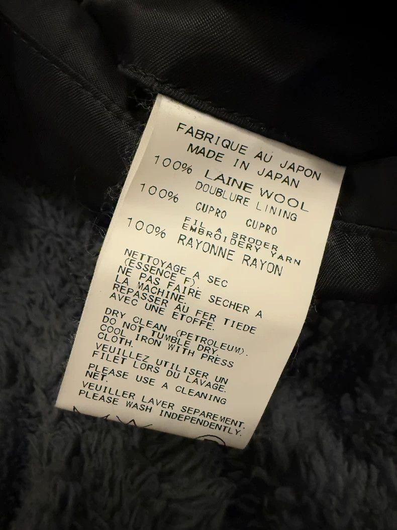 Yohji Yamamoto Yohji Yamamoto Yohji Yamamoto Embroidered Windbreaker Coat Size US M / EU 48-50 / 2 - 5 Thumbnail