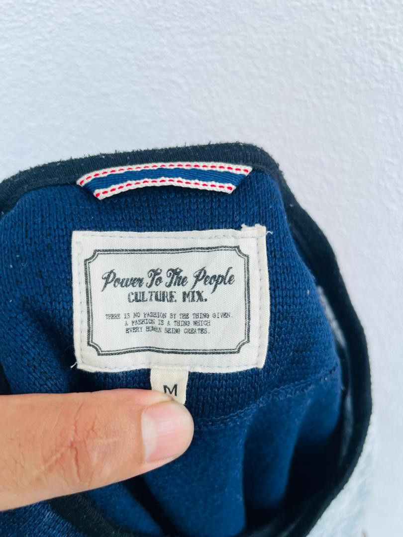 Japanese Brand × Vintage Vintage Power To The People Japanese Designer Style Size US M / EU 48-50 / 2 - 7 Thumbnail