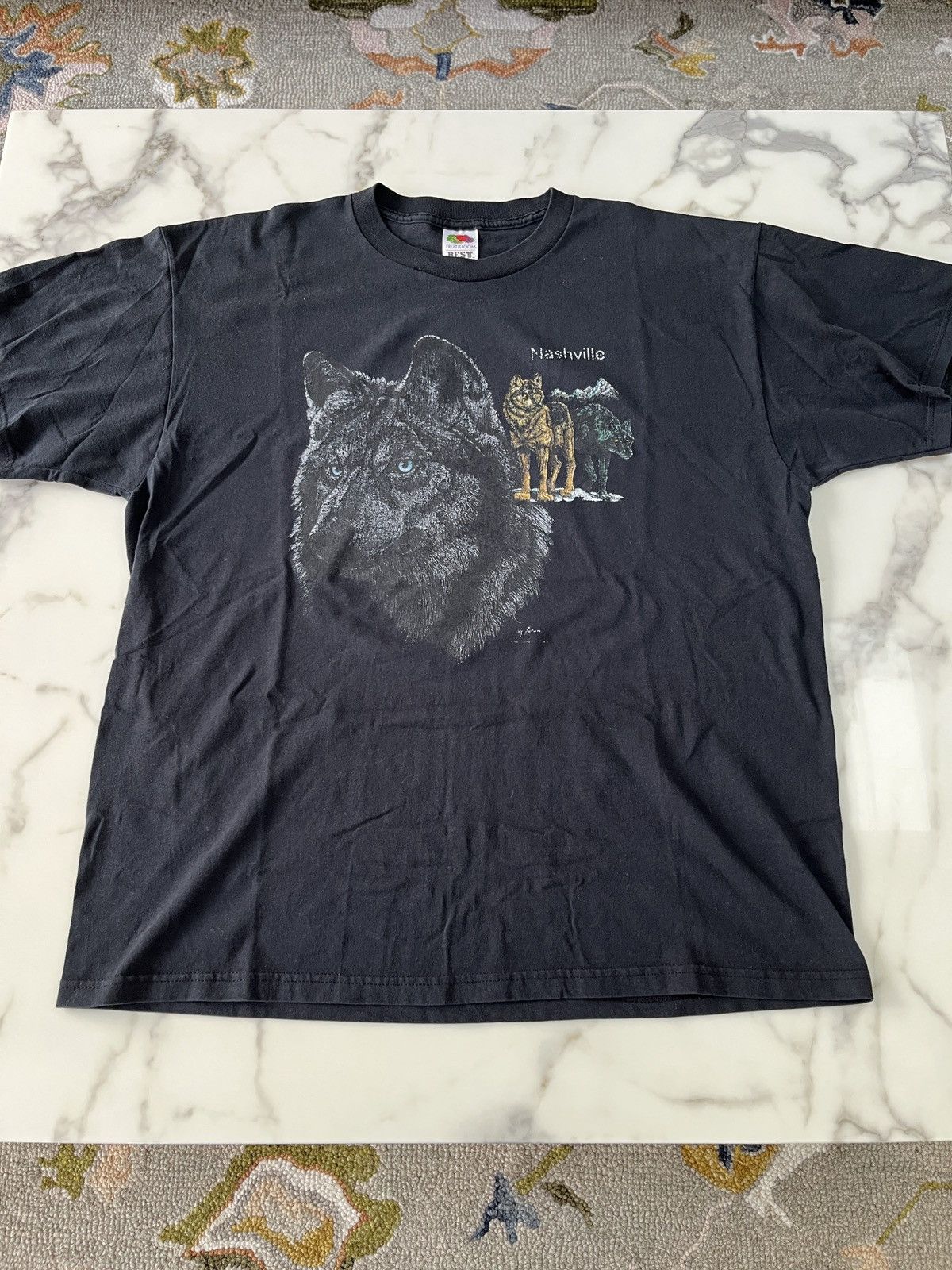 Vintage Vintage Nashville T-Shirt Size US XL / EU 56 / 4 - 1 Thumbnail