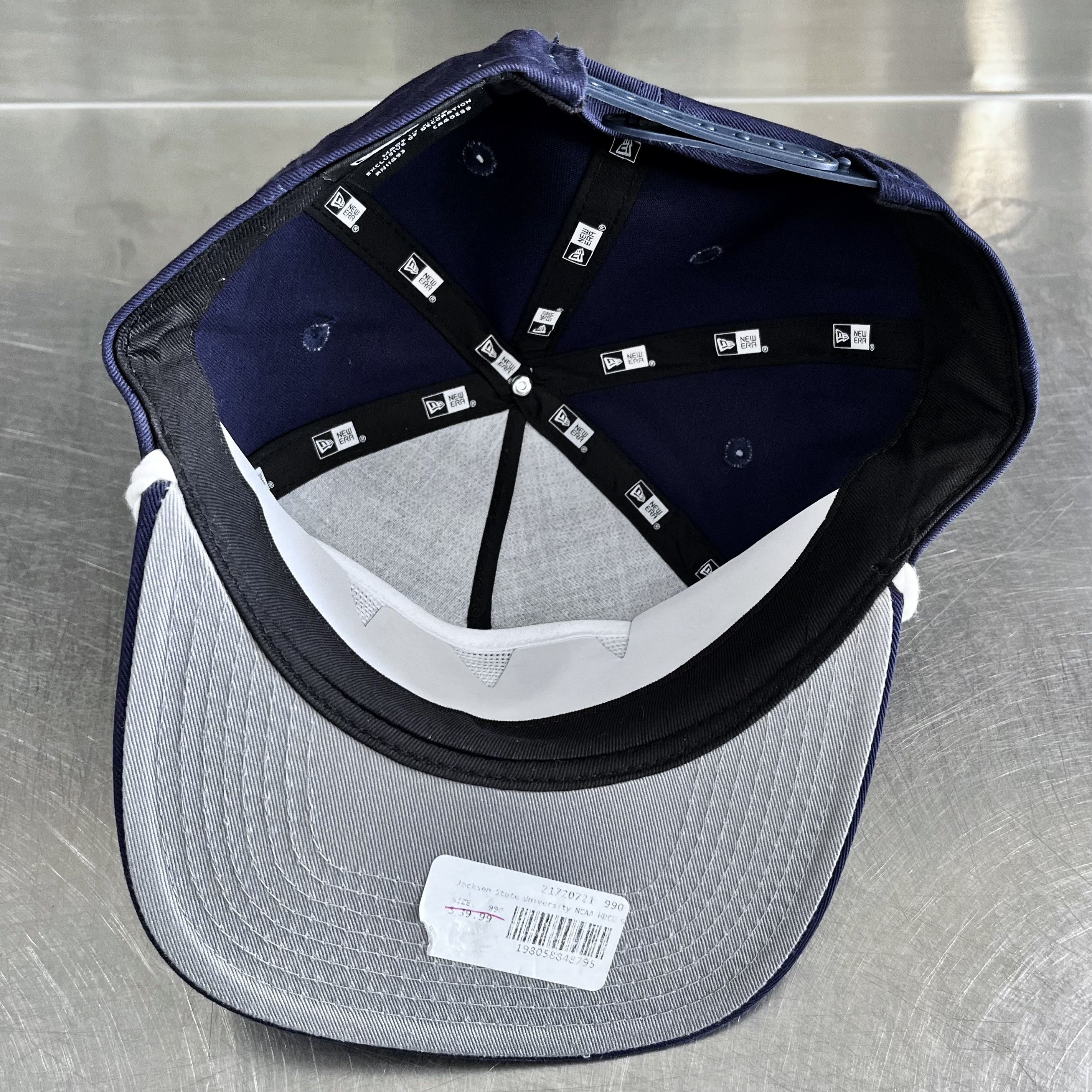 New Era Jackson State University JSU Logo Snapback Rope Hat Size ONE SIZE - 4 Thumbnail