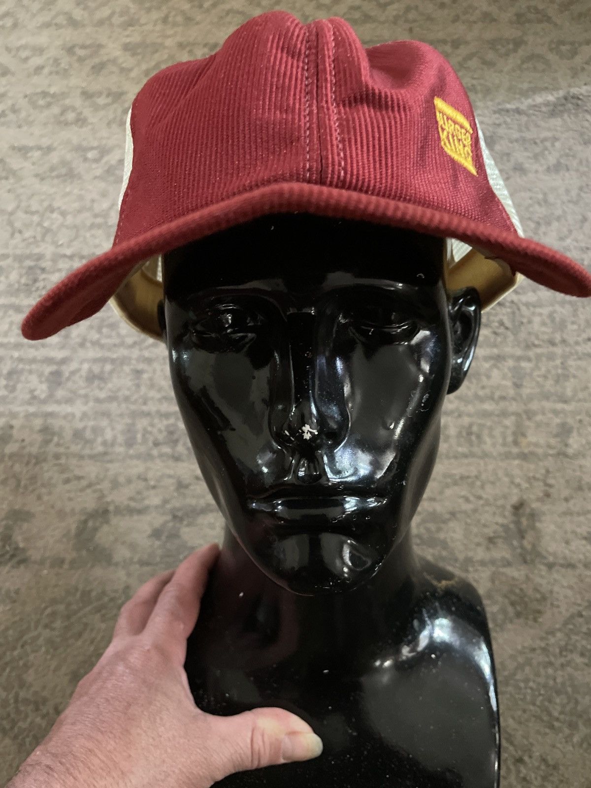 Vintage BURGER KING HAT cap uniform crew 1970-1990 SnapBack Vintage Size ONE SIZE - 2 Thumbnail