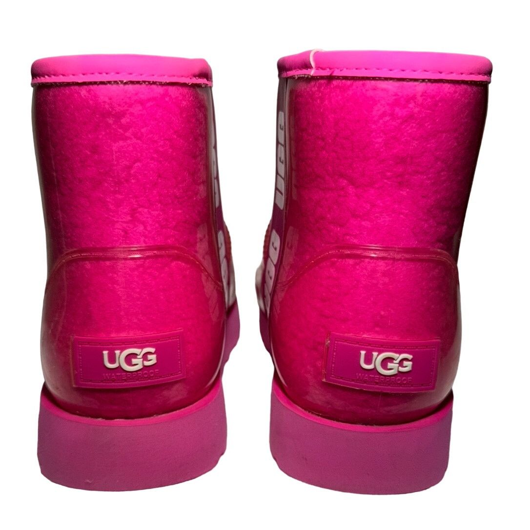 Ugg UGG CLASSIC CLEAR MINI DRAGON FRUIT BOOTS - WOMEN'S Size US 5 / EU 37 - 4 Thumbnail