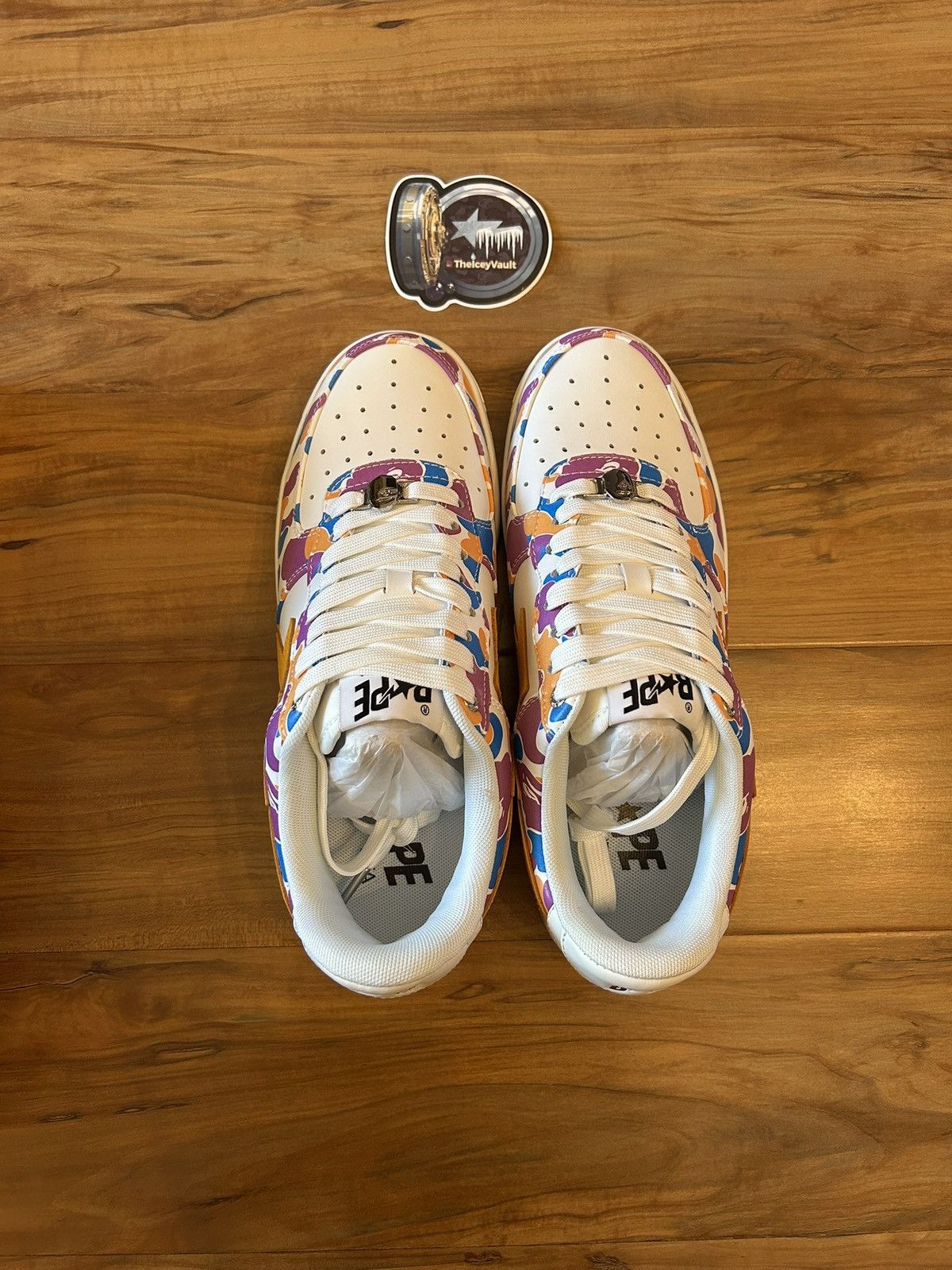 Bape NEW Bape Los Angeles Camo Bapestas Size US 8 / EU 41 - 5 Thumbnail