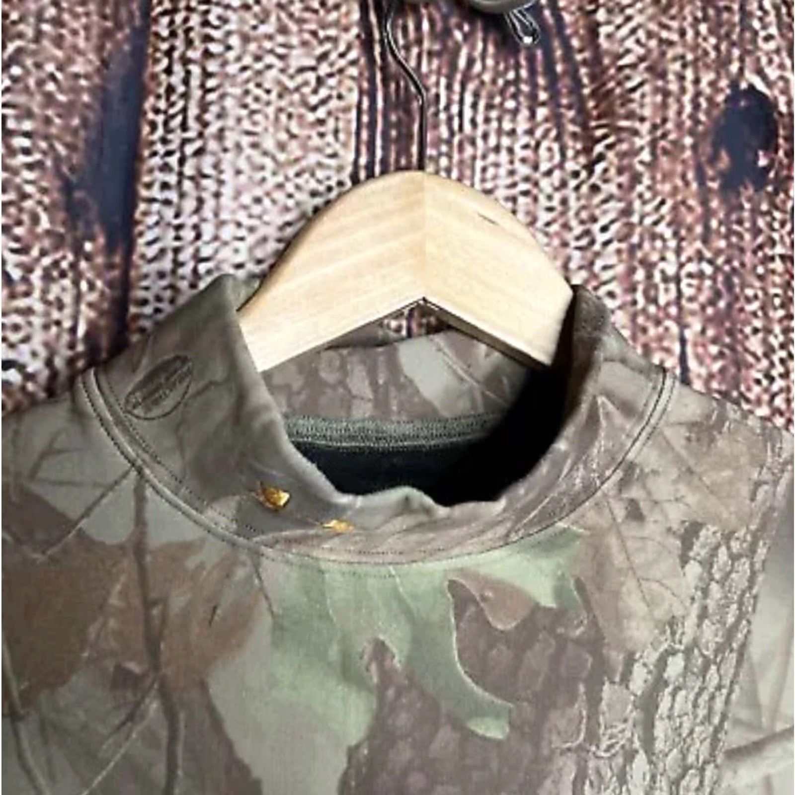 Under Armour Under Armour Camouflage Turtleneck Long Sleeve Mens M Shirt Hunter Hunting Pattern multicolor 90s Size US M / EU 48-50 / 2 - 2 Thumbnail