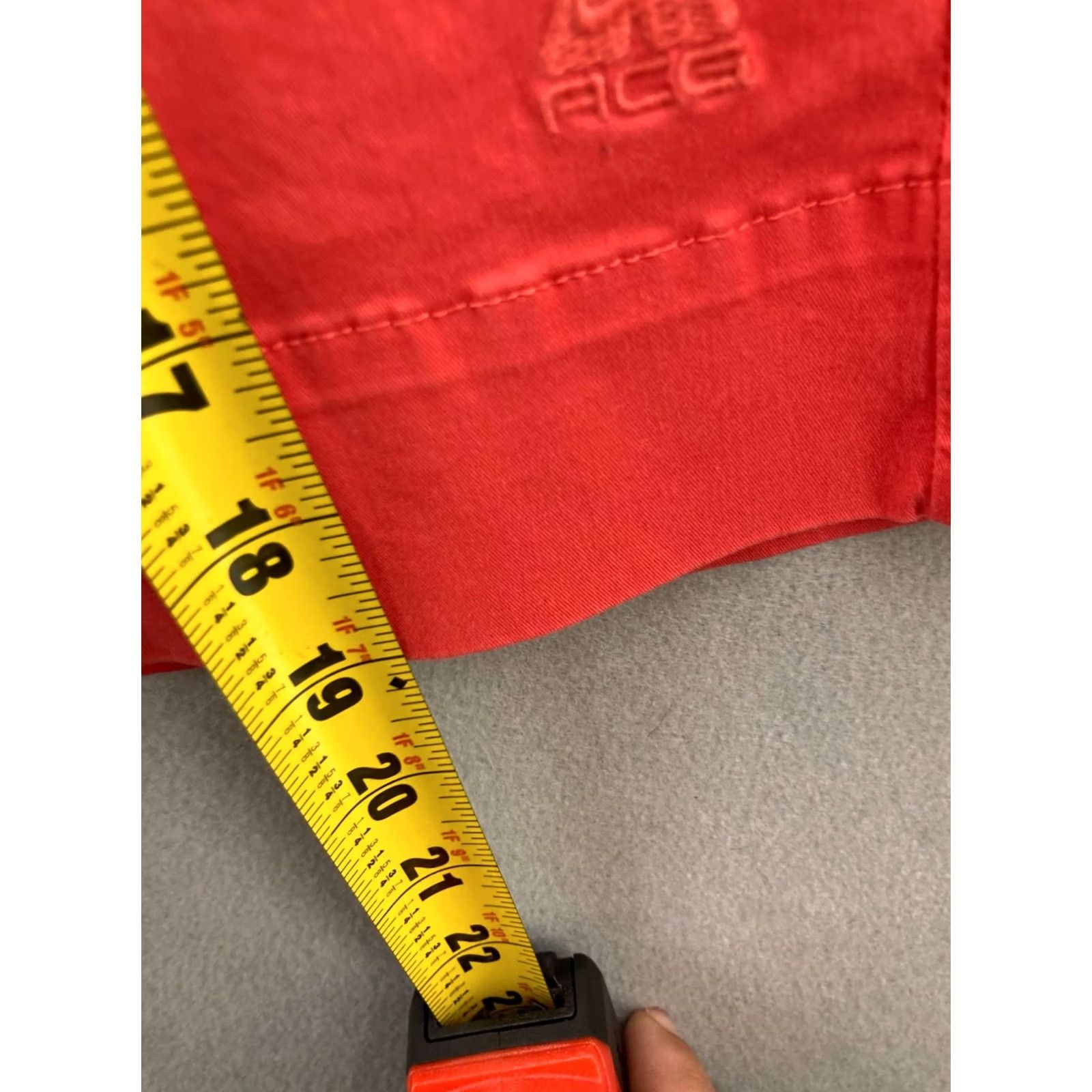 Nike ACG VINTAGE Nike ACG Belted Shorts Womens 12 Red Loose Fit Shirt Womens L Red 90s Belted Athletic Belted Shoes? Size 36" / US 14 / IT 50 - 6 Thumbnail