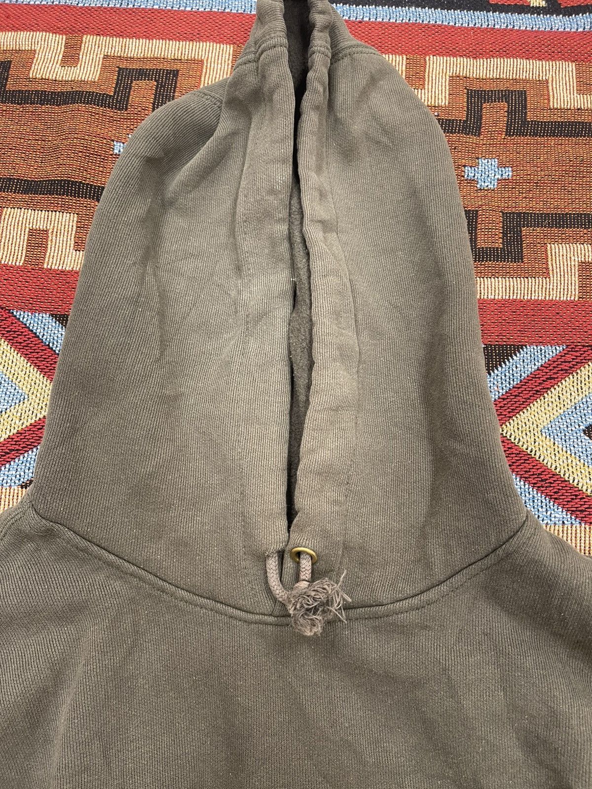 Carhartt × Carhartt Wip CARHARTT GREEN IVORY HOODIE SZ L Size US L / EU 52-54 / 3 - 5 Thumbnail