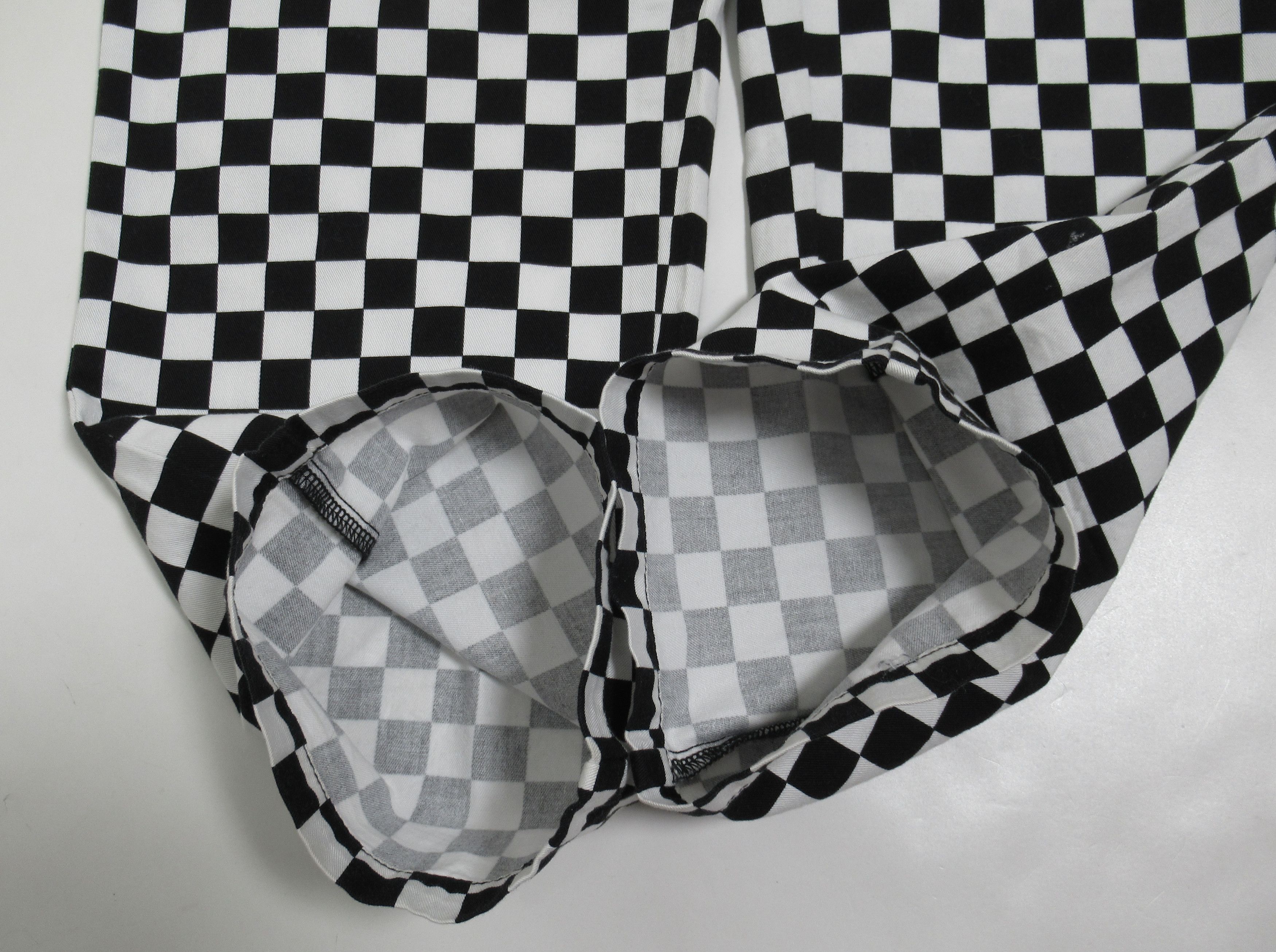 R13 R13 Slouch Pant Black White Checker R13W5008-R115B Size M Size 32" / US 10 / IT 46 - 4 Thumbnail