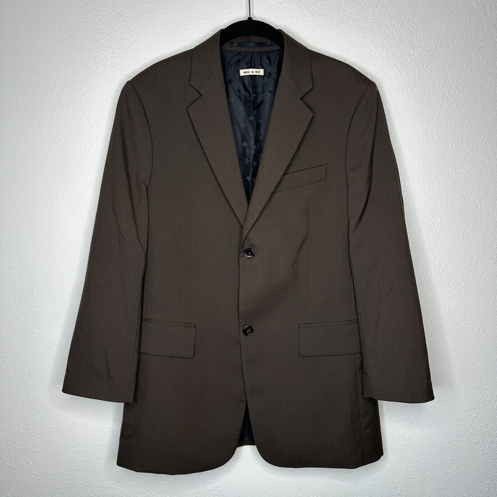Marni Marni Brown Two Button Notched Collar Wool Blazer Jacket 44 Size US S / EU 44-46 / 1 - 5 Thumbnail