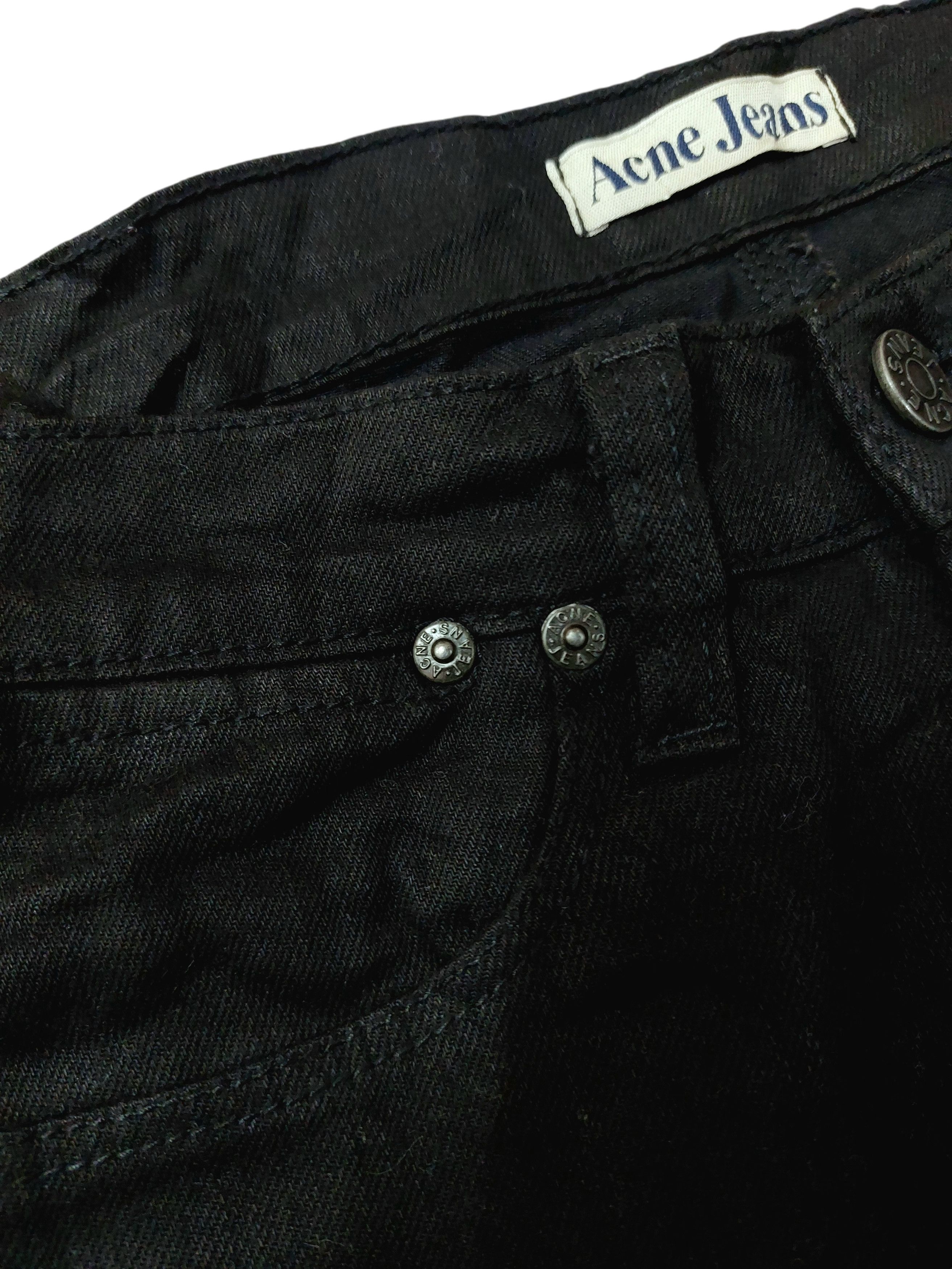 Acne Studios Acne Jeans Max Cash Black Slim Denim Size US 29 - 7 Thumbnail