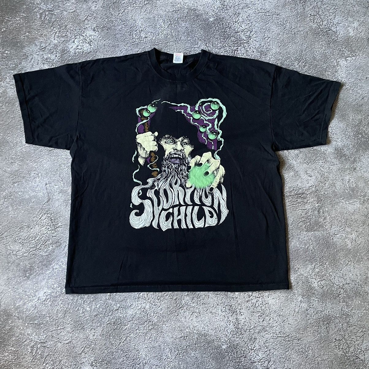 Vintage Vintage Y2K Graphic Tee Horror Punk Streetwear Cropped XXL Size US XXL / EU 58 / 5 - 2 Thumbnail