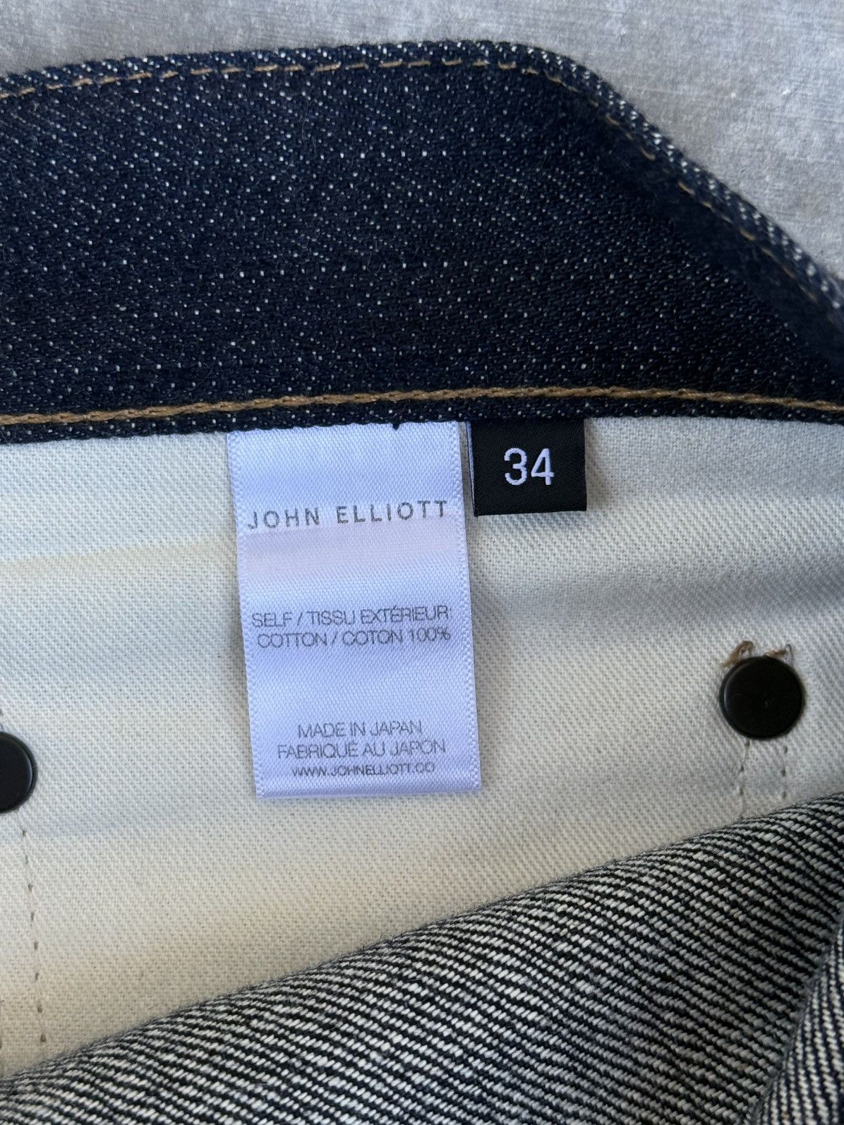 John Elliott John Elliot “The Daze” Jeans in Indigo Size US 34 / EU 50 - 5 Thumbnail