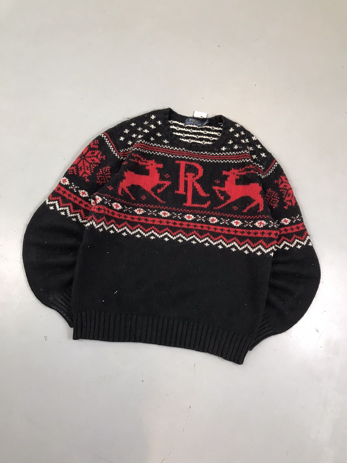 Polo Ralph Lauren Vintage polo Ralph Lauren knit sweater Size US M / EU 48-50 / 2 - 2 Thumbnail