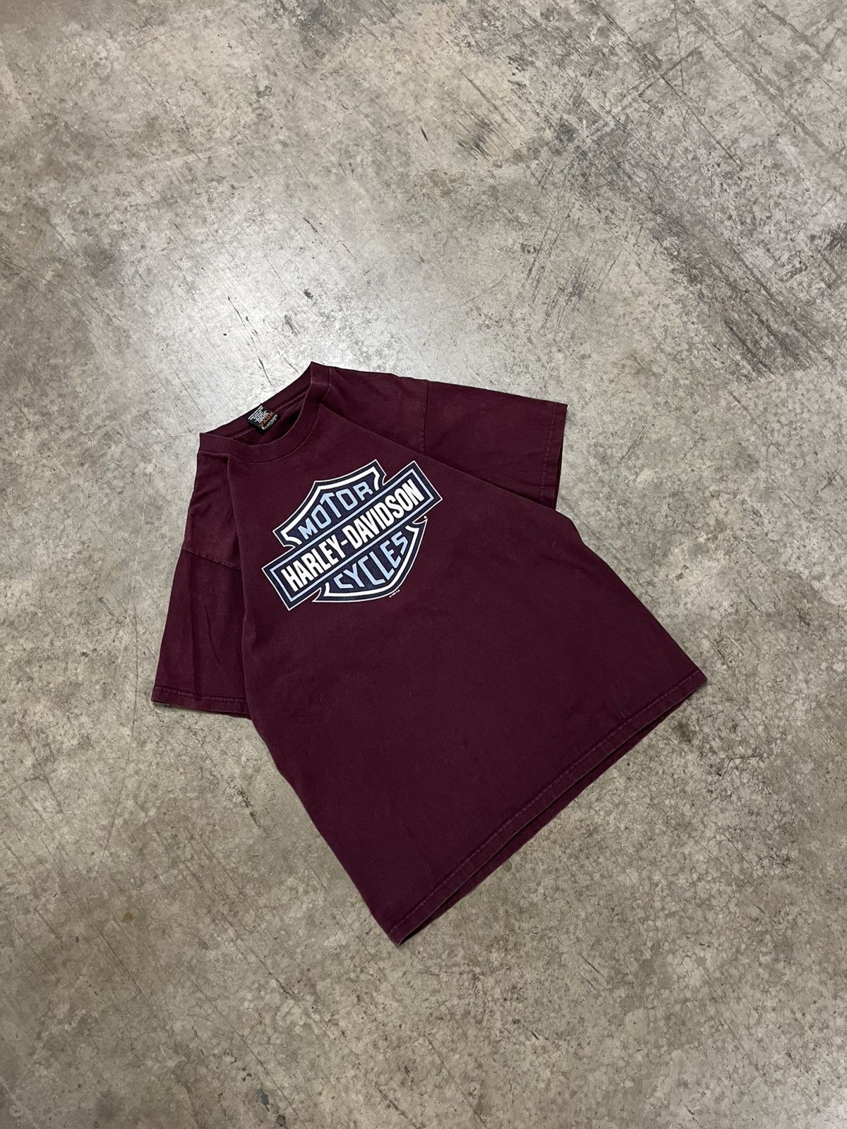 Harley Davidson × Vintage Harley Davidson vintage graphic tee hype rare skater biker Size US L / EU 52-54 / 3 - 3 Thumbnail