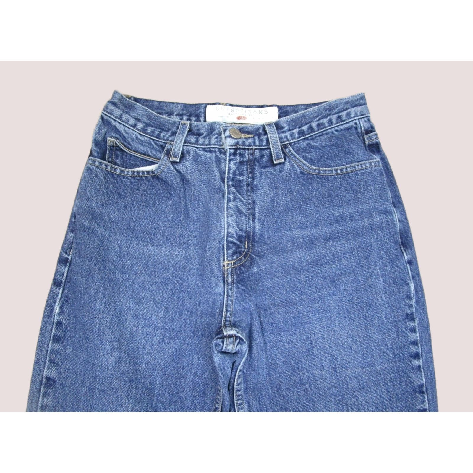 Guess VINTAGE GUESS Jeans Women 28 High Rise Tapered Denim Dark Wash 90s Size 28" / US 6 / IT 42 - 1 Thumbnail