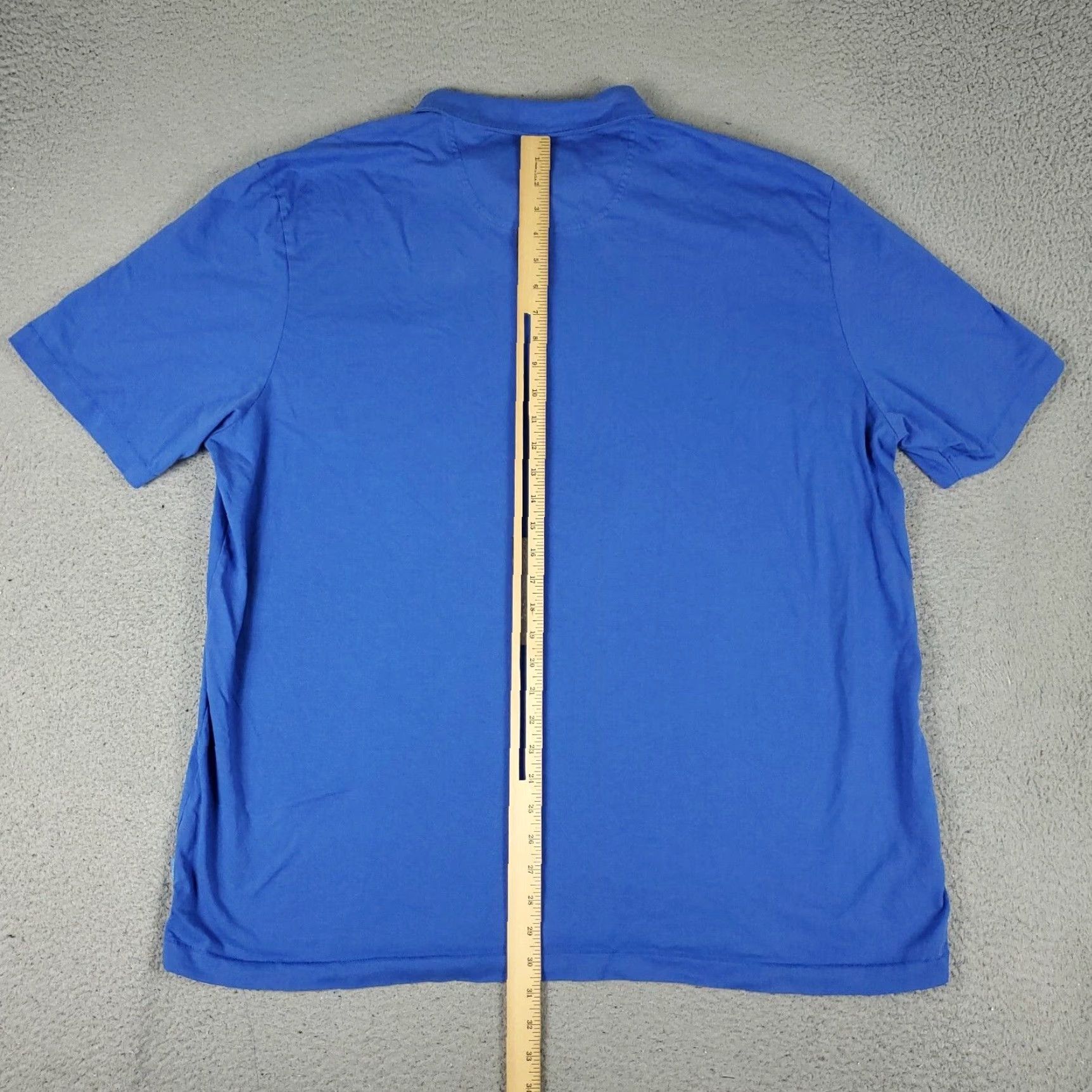 Tommy Bahama VINTAGE Tommy Bahama Polo Shirt Mens 3XL Short Sleeve Casual Blue Cotton Blend Mens Size US XXL / EU 58 / 5 - 4 Thumbnail