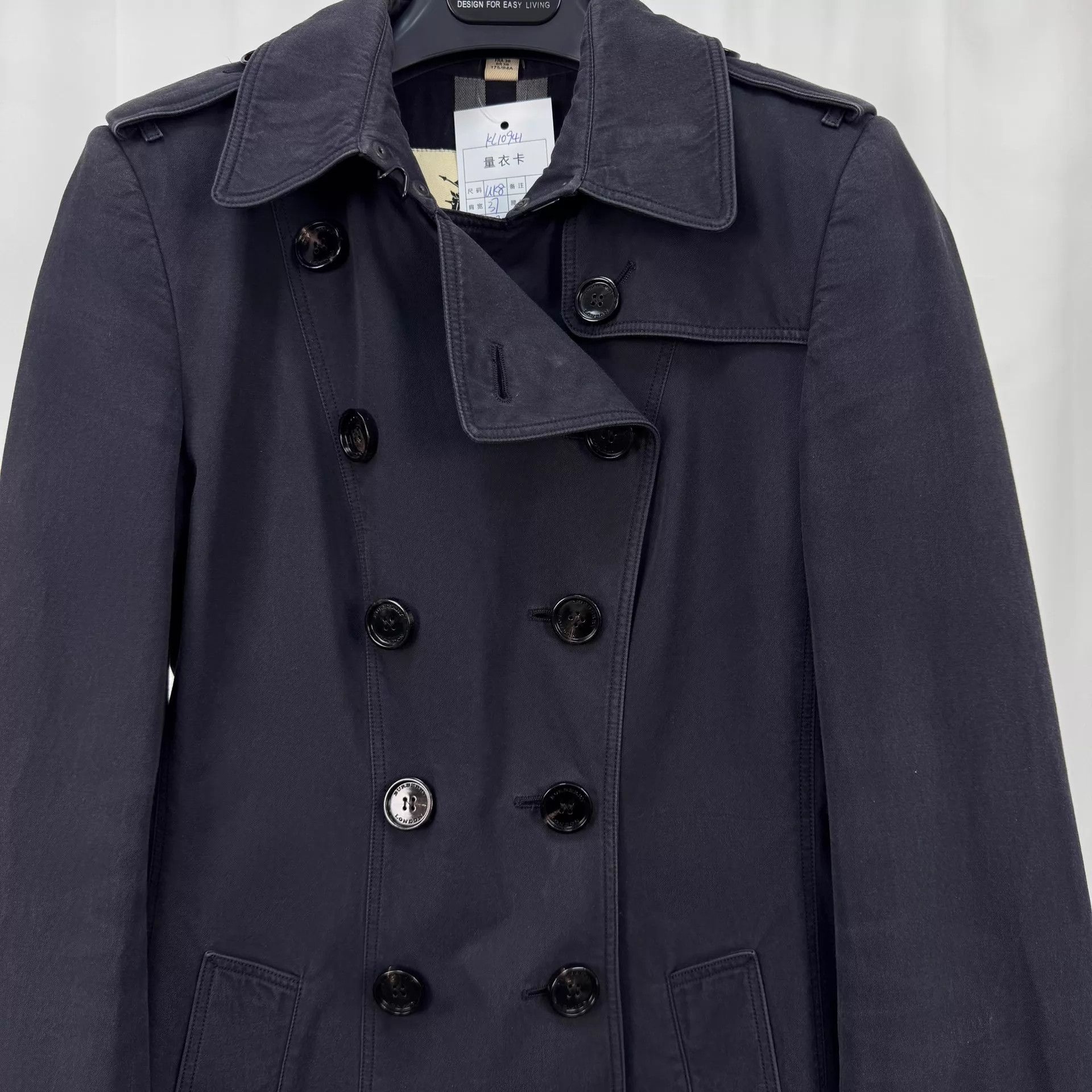 Burberry Burberry Double-Breasted Check Lined Trench UK8 9/10 Size S / US 4 / IT 40 - 3 Thumbnail