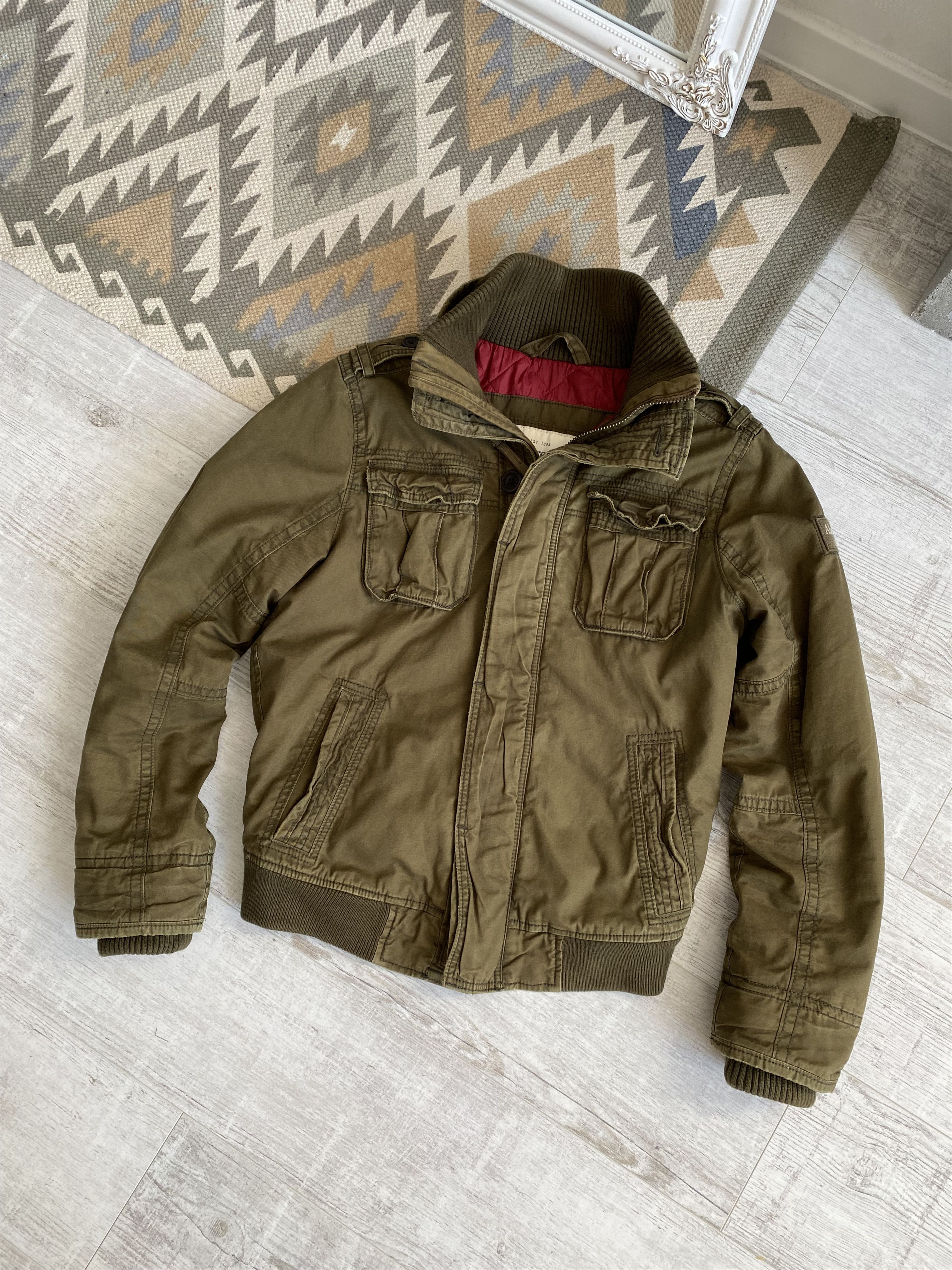 Abercrombie Fitch Military Jacket | Grailed