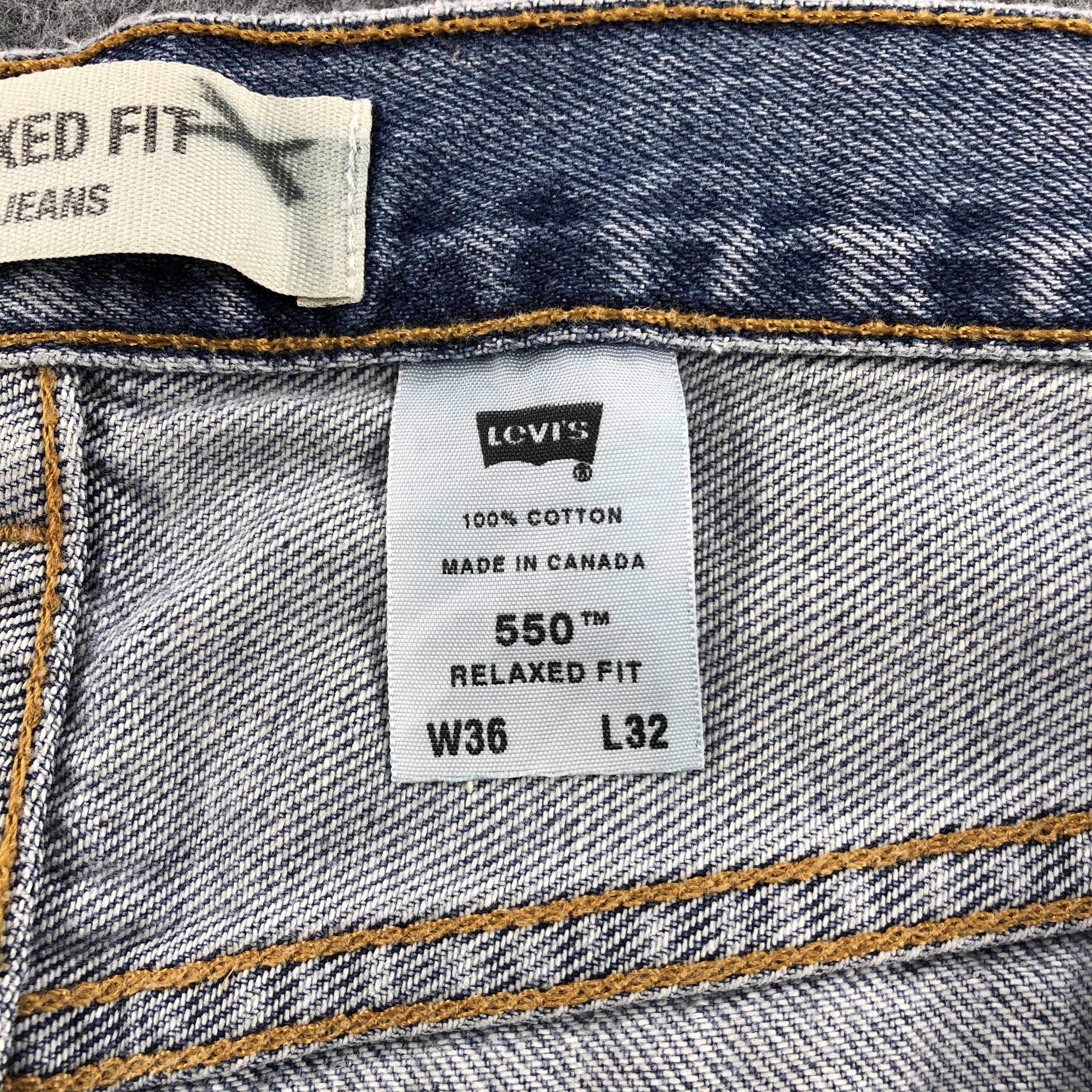 Levi's × Vintage Vintage Blue Wash Levis 550 Jeans-JM1480 Size US 37 - 11 Thumbnail