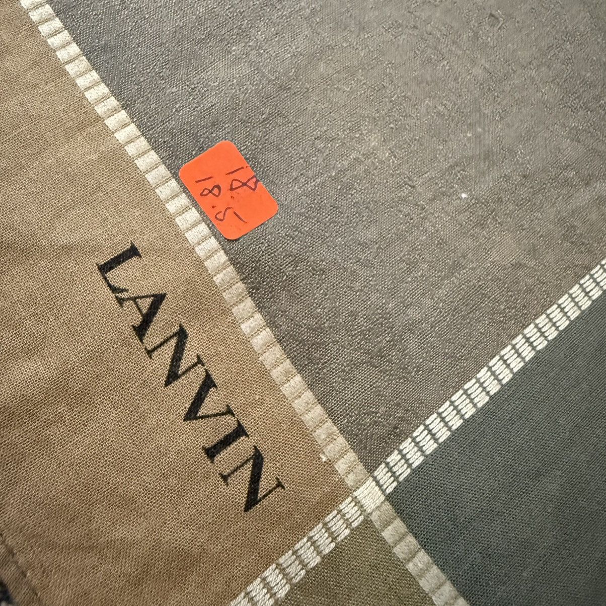Lanvin 🔥Handkerchief | Neckerchief | Bandana | Pocket-square | Size ONE SIZE - 4 Thumbnail