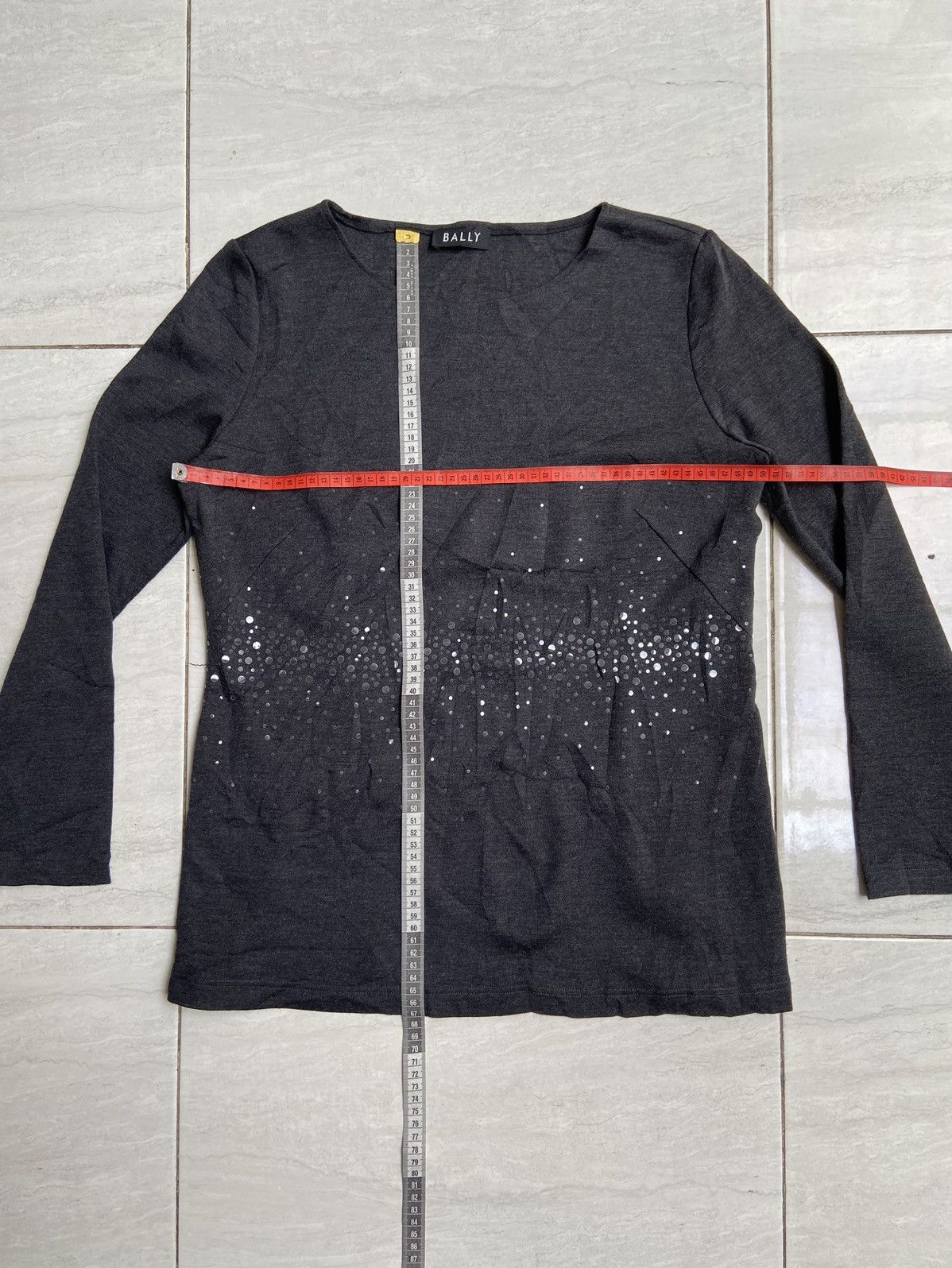 Bally BALLY Long Sleeve T-shirt Size US S / EU 44-46 / 1 - 2 Thumbnail