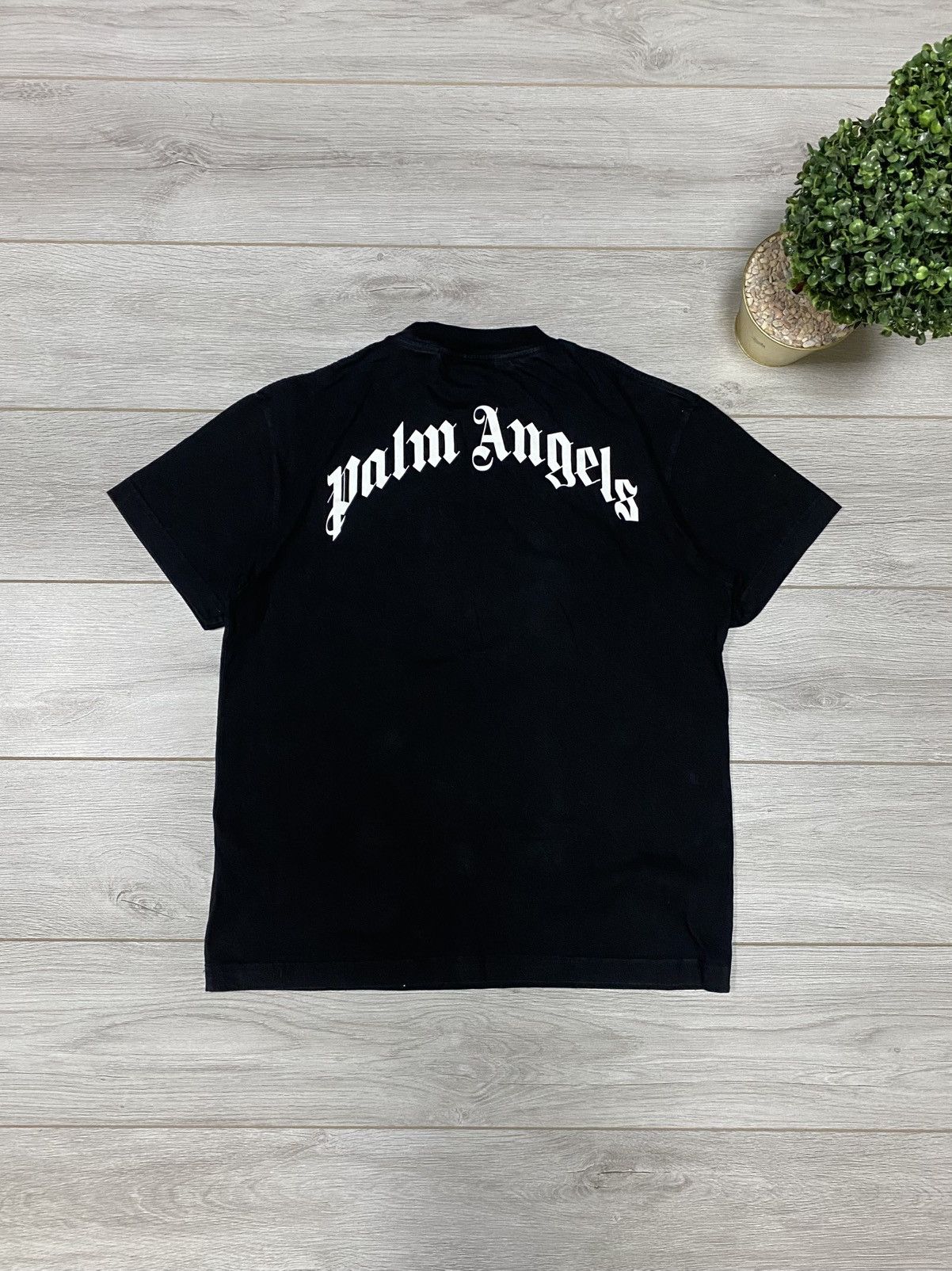 Palm Angels Palm Angels🦈 half shark big logo t-shirt spell out Size US L / EU 52-54 / 3 - 2 Thumbnail
