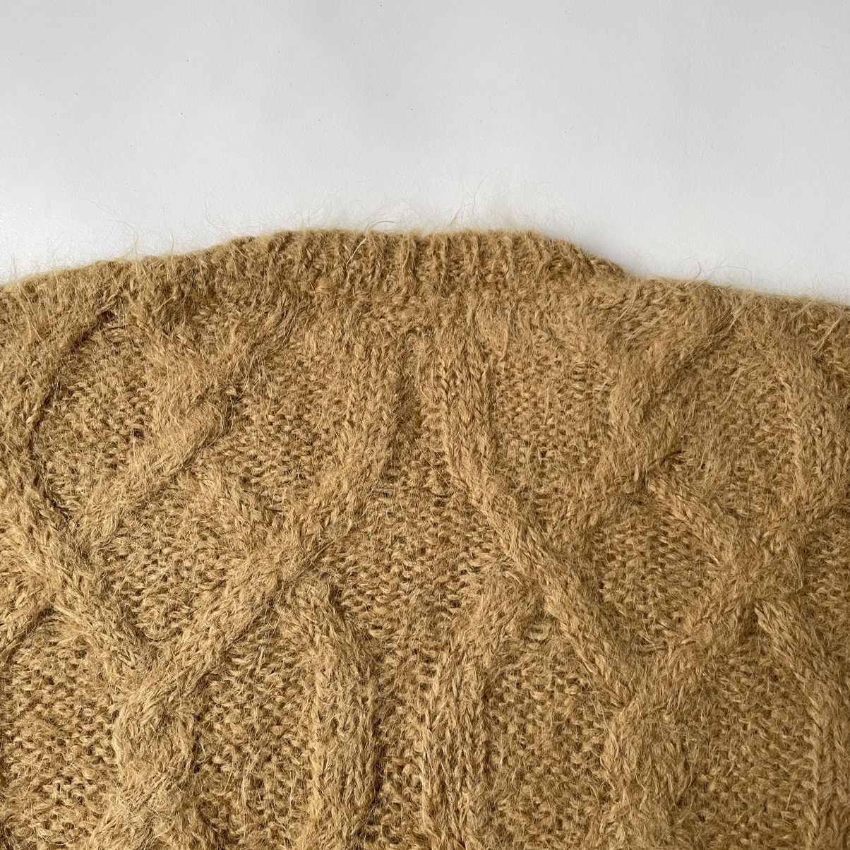 Dries Van Noten Sample Cable Knit Mohair Sweater Size US M / EU 48-50 / 2 - 11 Thumbnail