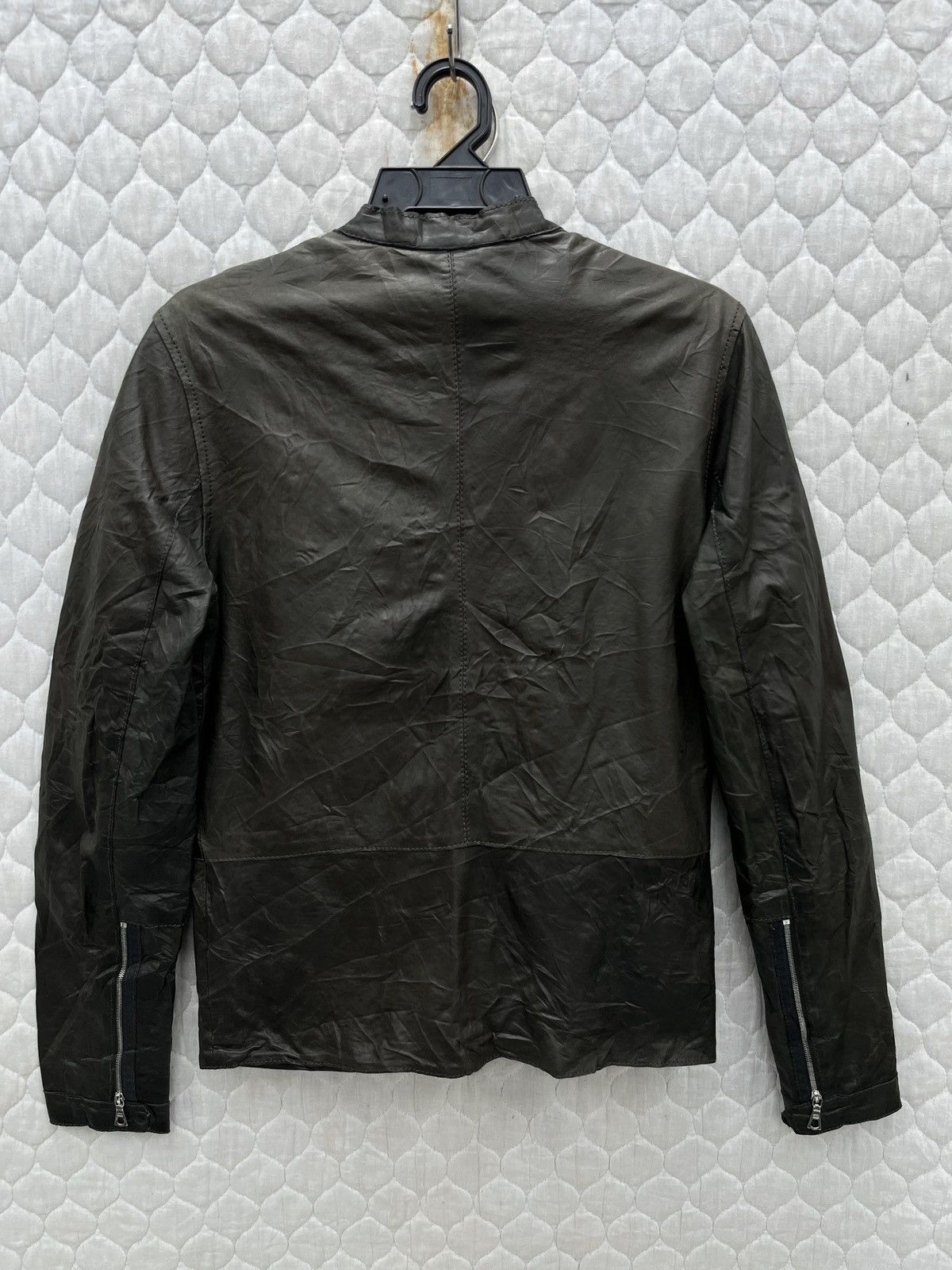 Pretty Green 🔥🔥🔥STEALS PRETTY GREEN LEATHER JACKET Size US S / EU 44-46 / 1 - 4 Thumbnail