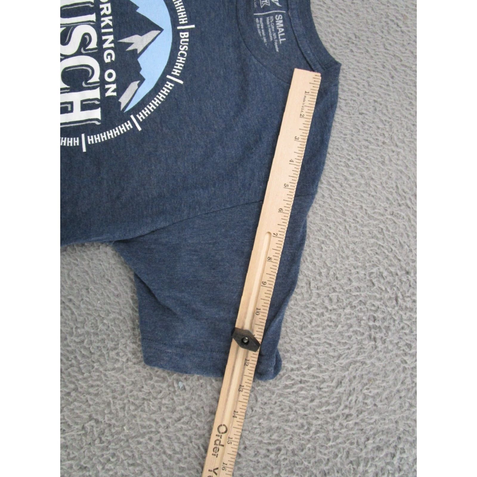 Vintage VINTAGE Working On Busch Beer Time Brew City Graphic T-Shirt Men's Size Small Size US S / EU 44-46 / 1 - 4 Thumbnail