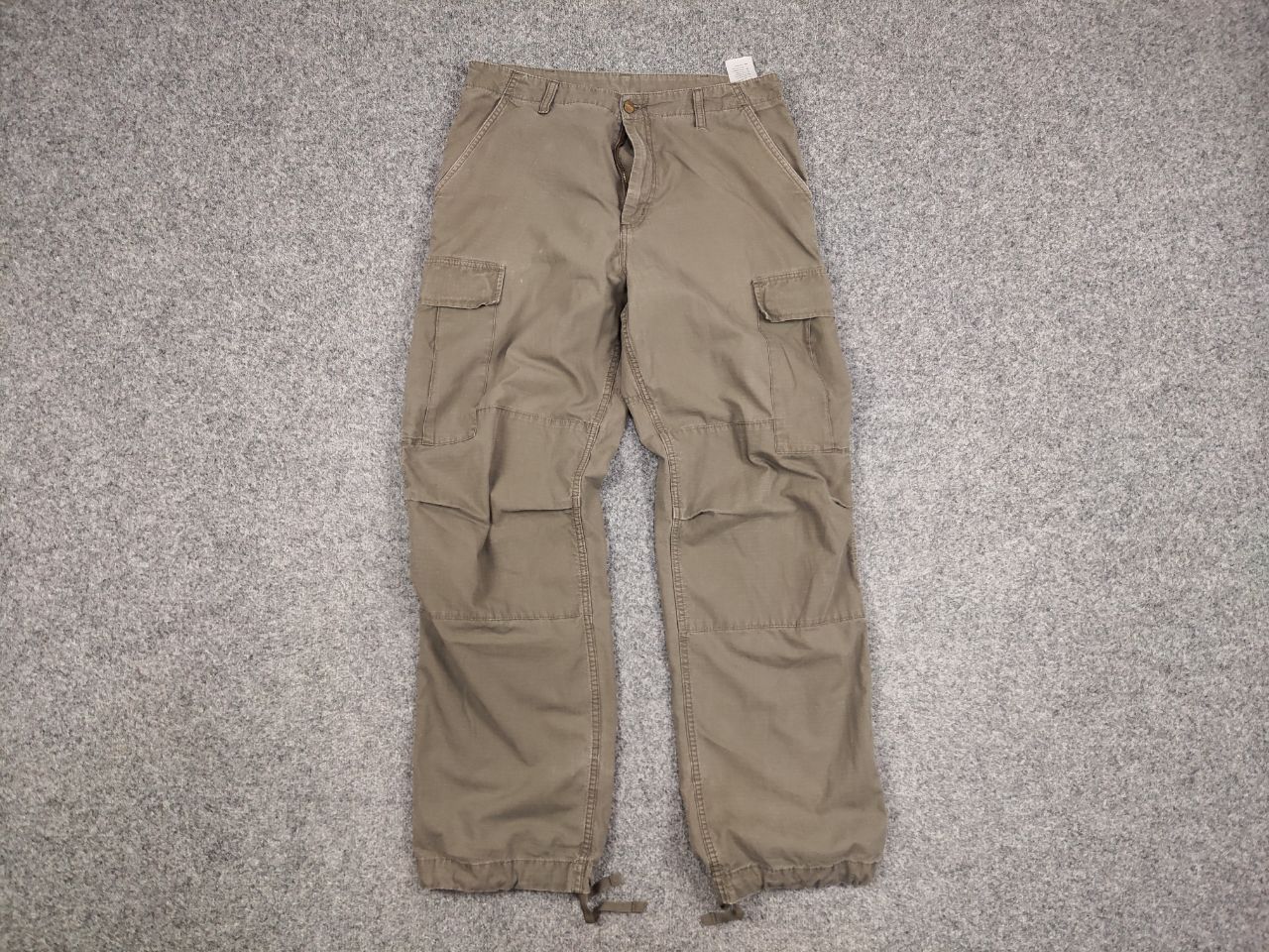 Carhartt Vintage 90's Carhartt Ripstop Faded Cargo Pants Travis Style Size US 32 / EU 48 - 4 Thumbnail